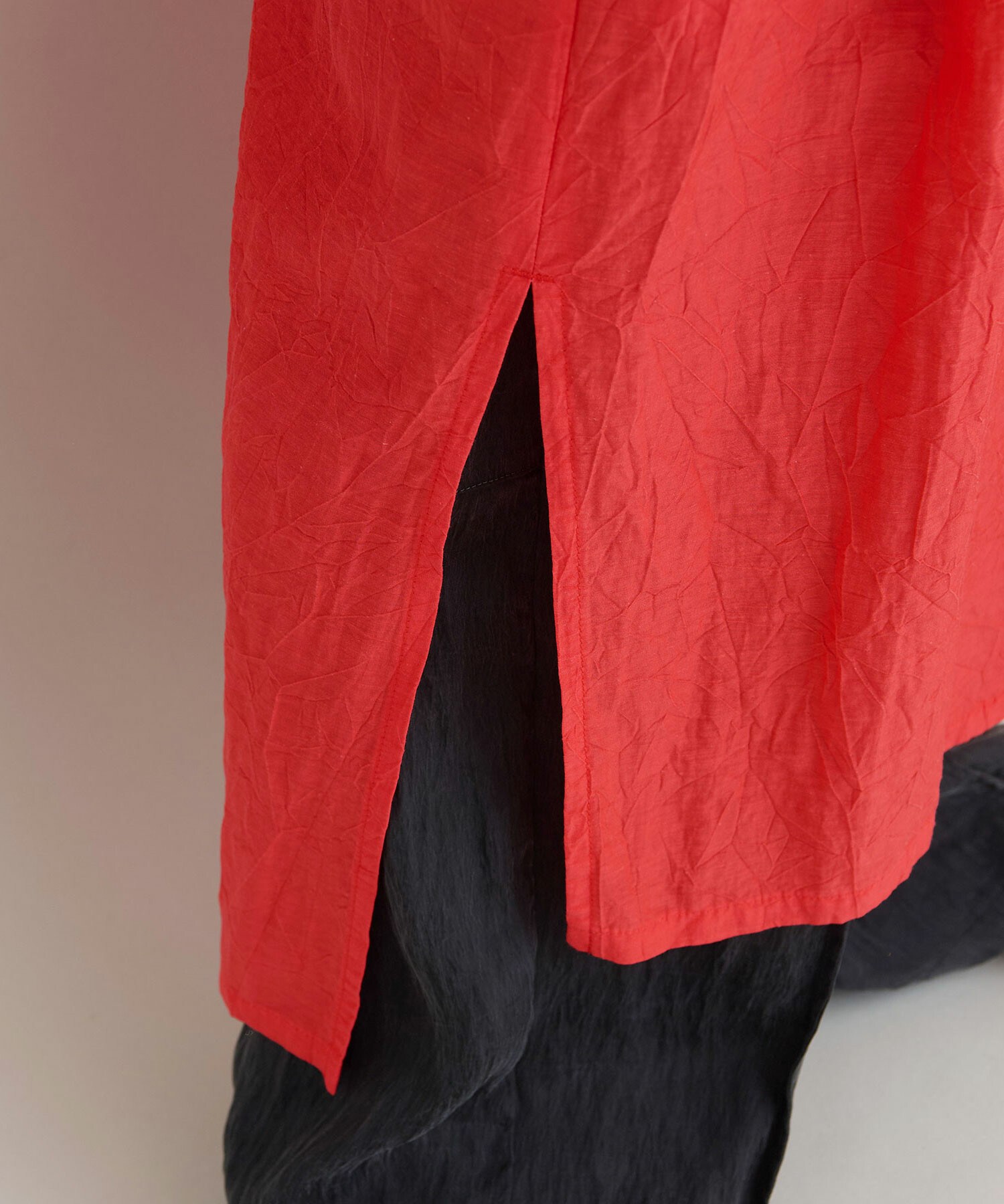 Gauze#✨コットンリネン ワンピース コットンリネンガーゼギャザーワンピース（SUN VALLEY）の商品詳細