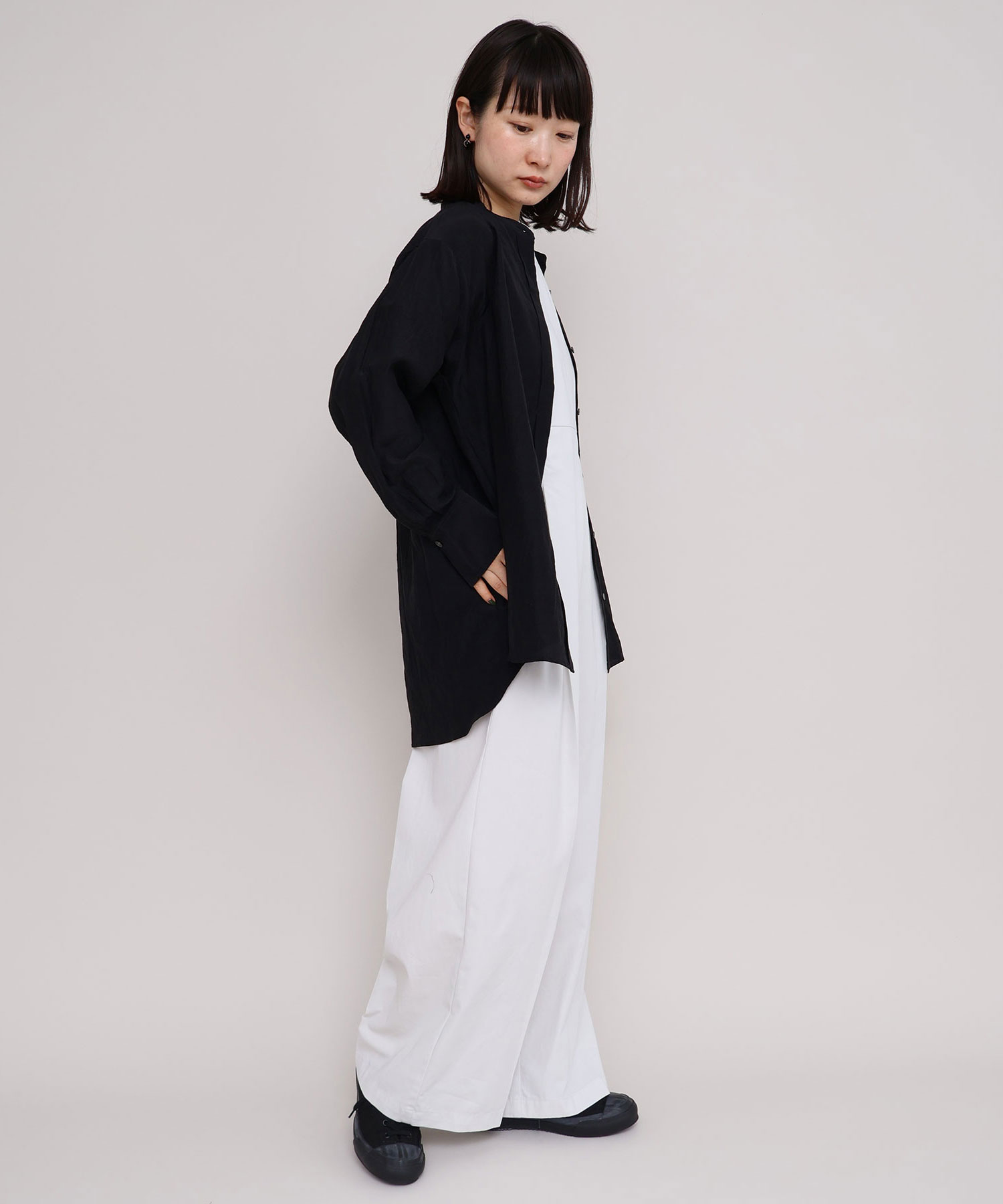 ☆未使用・タグ付☆エストネーション☆Mサイズ☆オールインワン☆ベルト付☆リネン 139505_r1.jpg