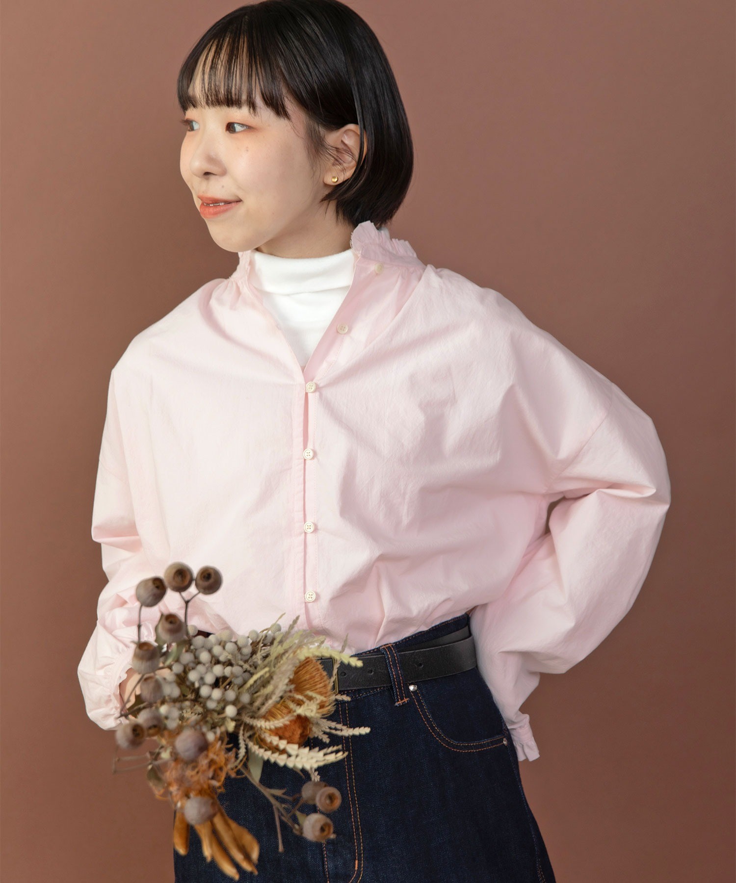 AMBIDEX Store 【予約販売】△○グランジウォッシュ スタンドフリル