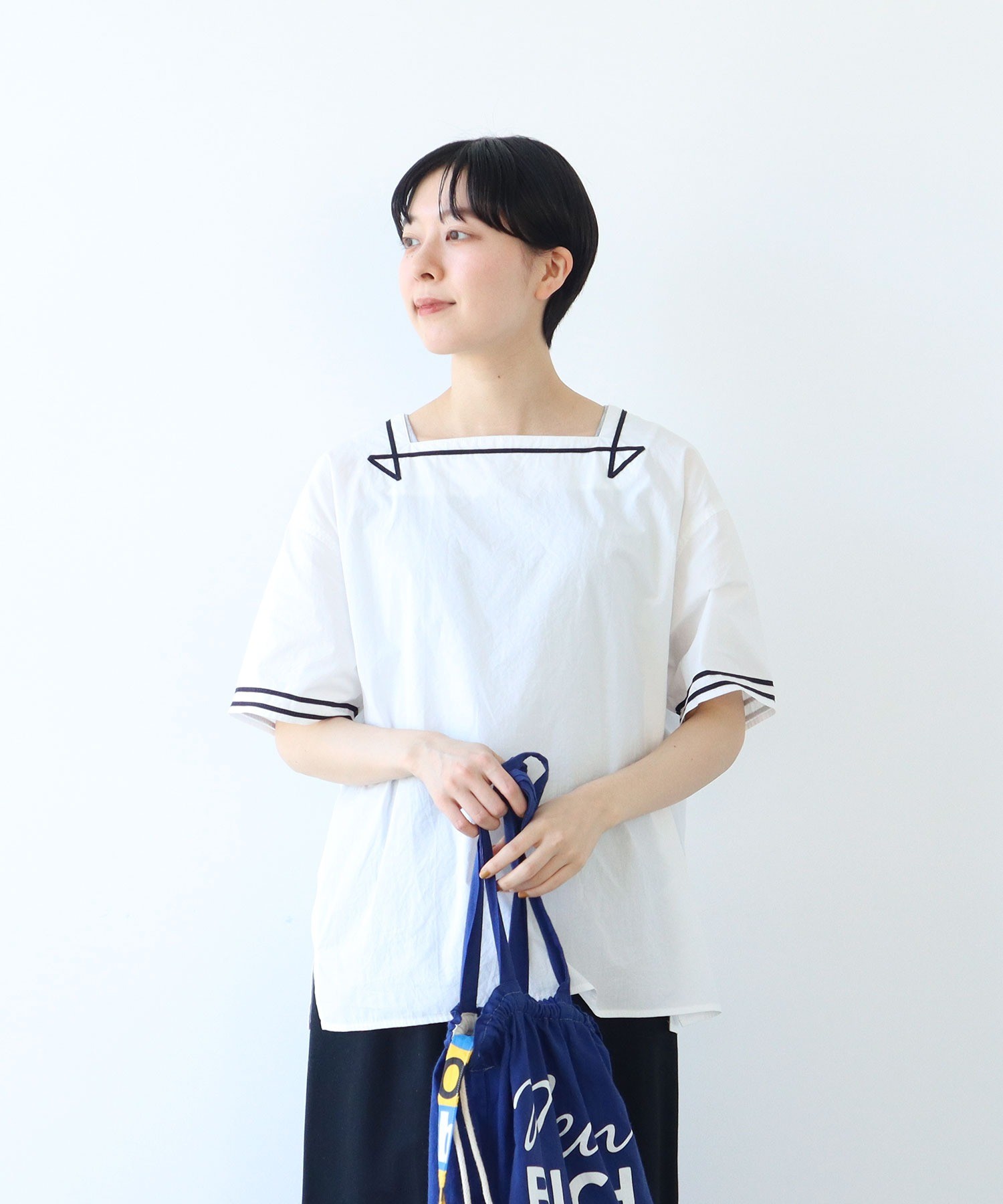 AMBIDEX Store ○オーガニックマグワッシャー スクエアネック