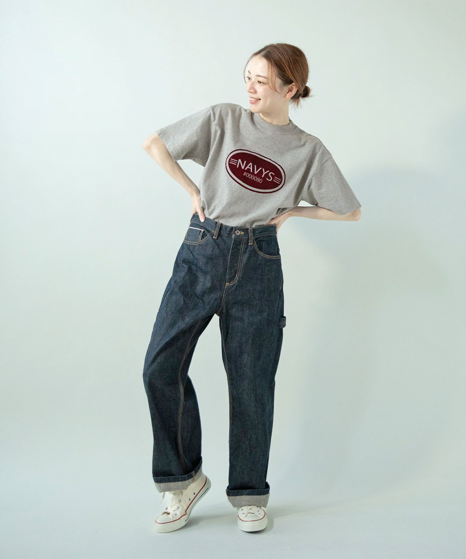 AMBIDEX Store ○NAVYS80 フットボールTシャツ(F イエロー