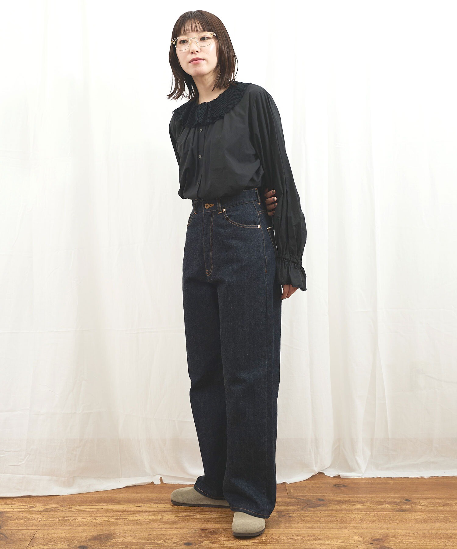 AMBIDEX Store 〇Kitty blouse(F シロ): l'atelier du savon