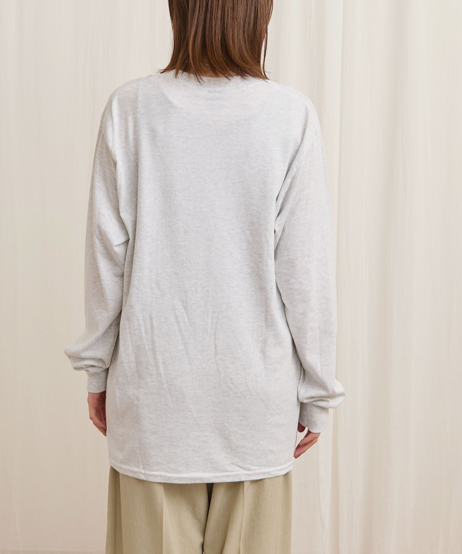 AMBIDEX Store someone special long sleeve(F アッシュグレー): l