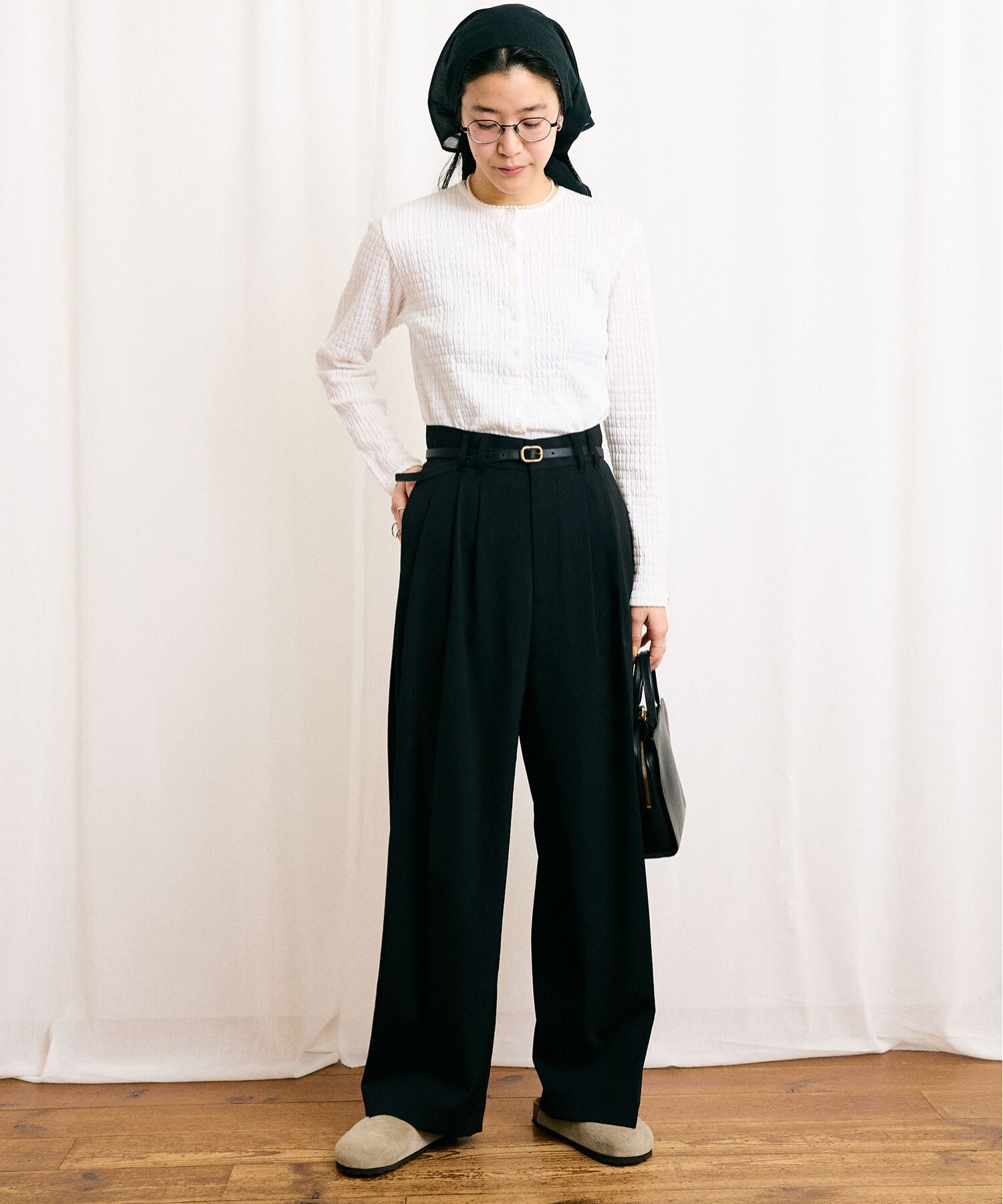AMBIDEX Store raw cardigan(F クロ): l'atelier du savon
