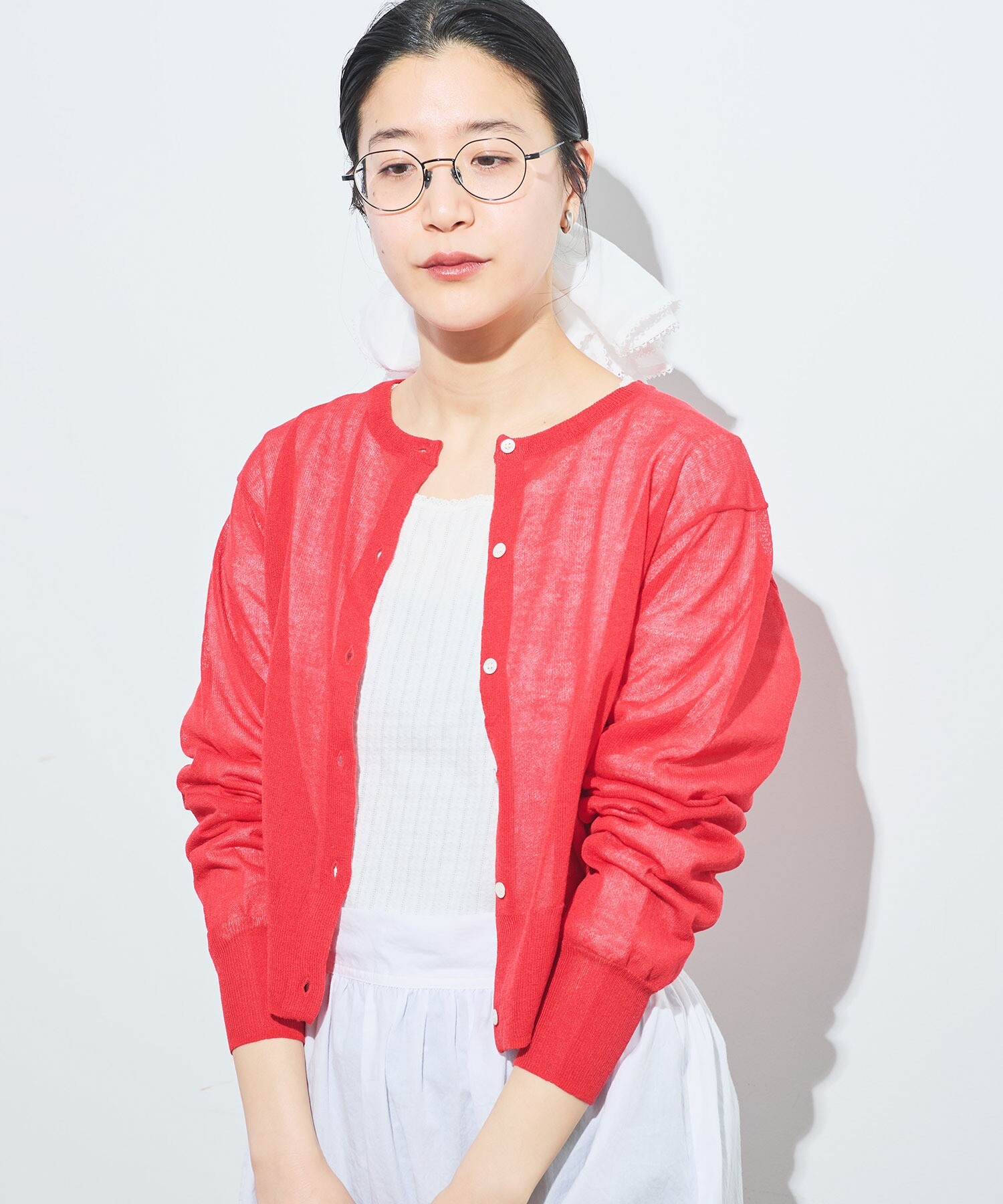 【初売り】 raw Store AMBIDEX cardigan(F savon du l'atelier イエロー): カーディガン