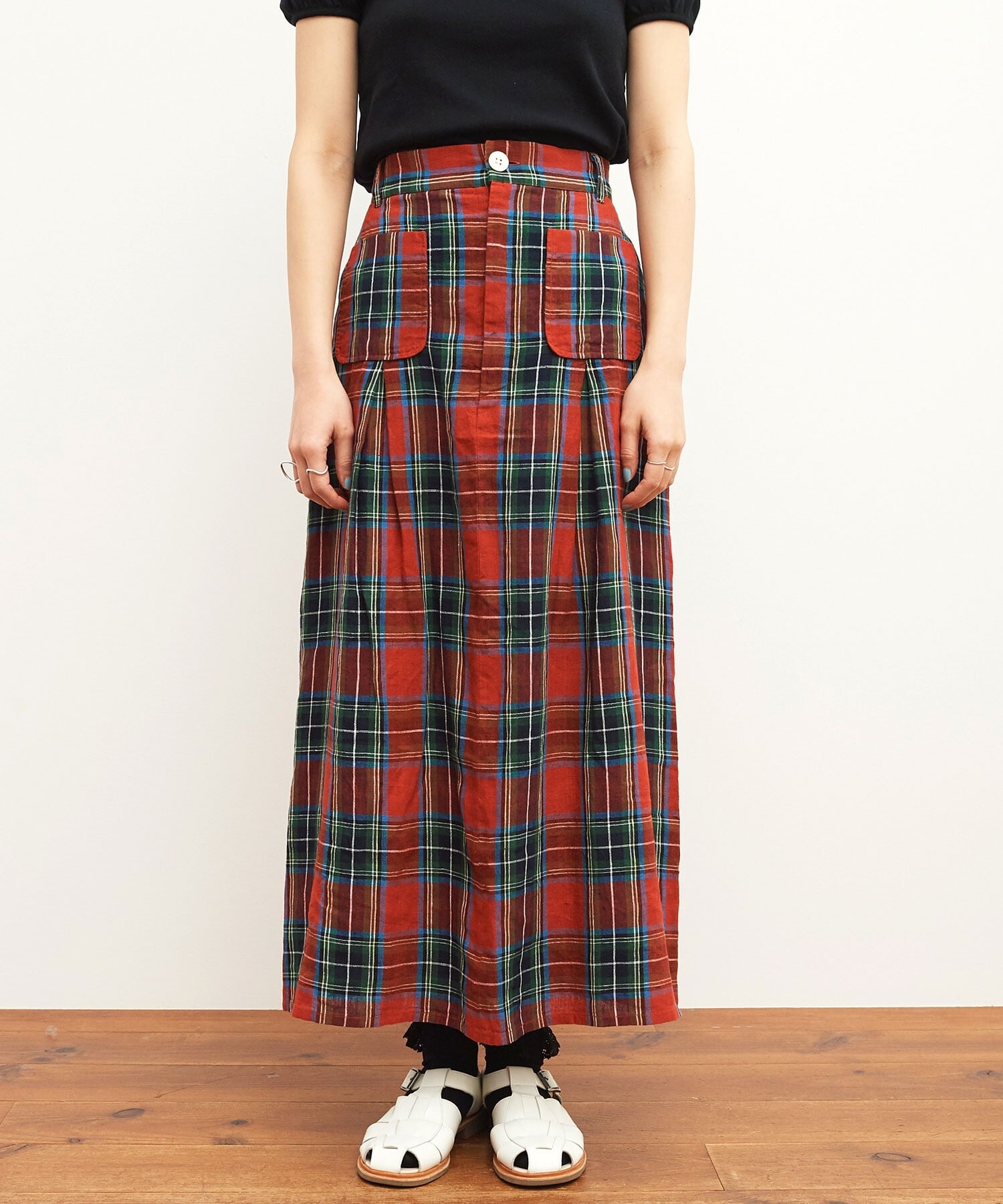 納得できる割引 fig アリスチェックスカート skirt check Alice London