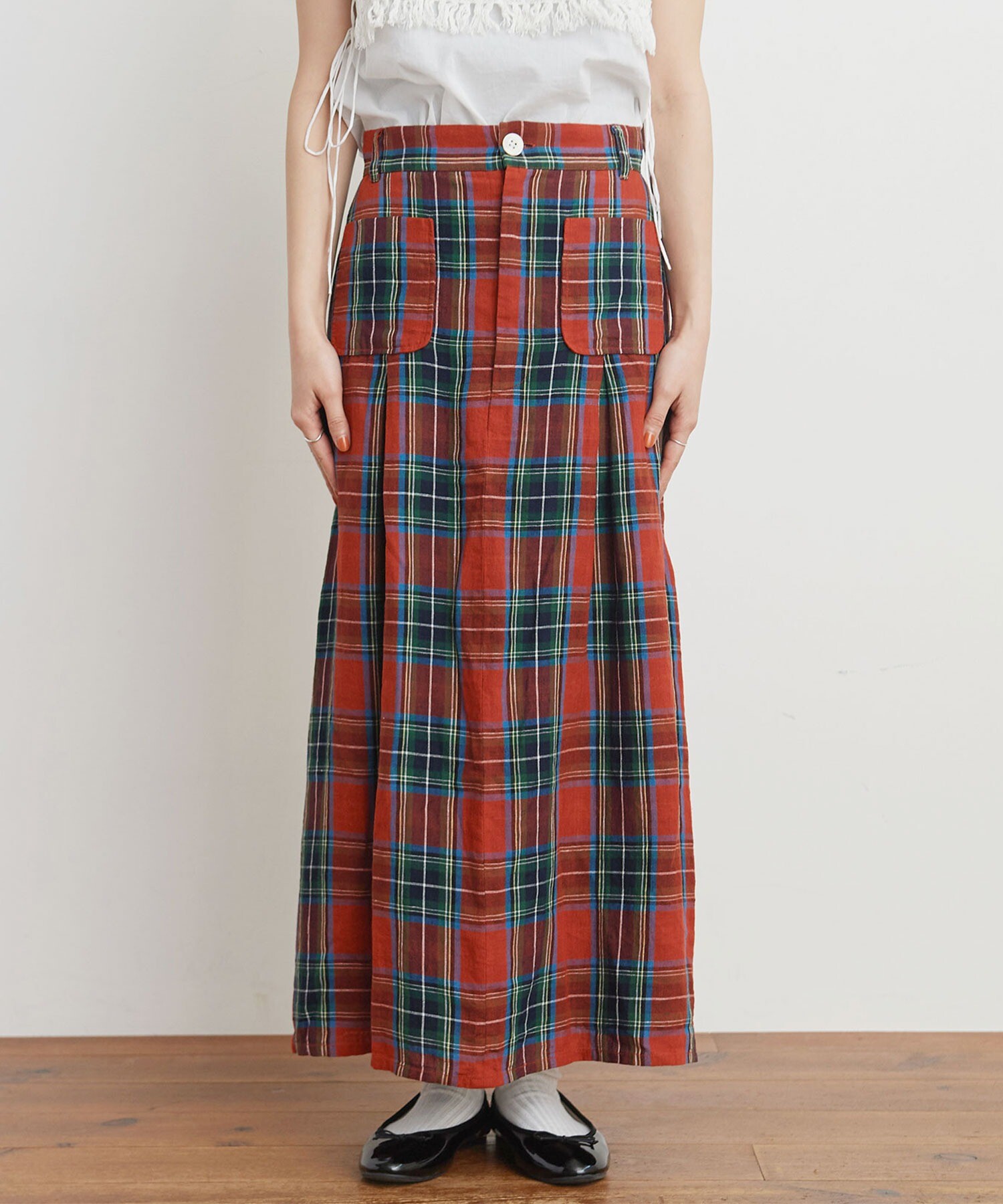 AMBIDEX Store 【予約販売】○Alice check skirt(F アカ): l'atelier ...