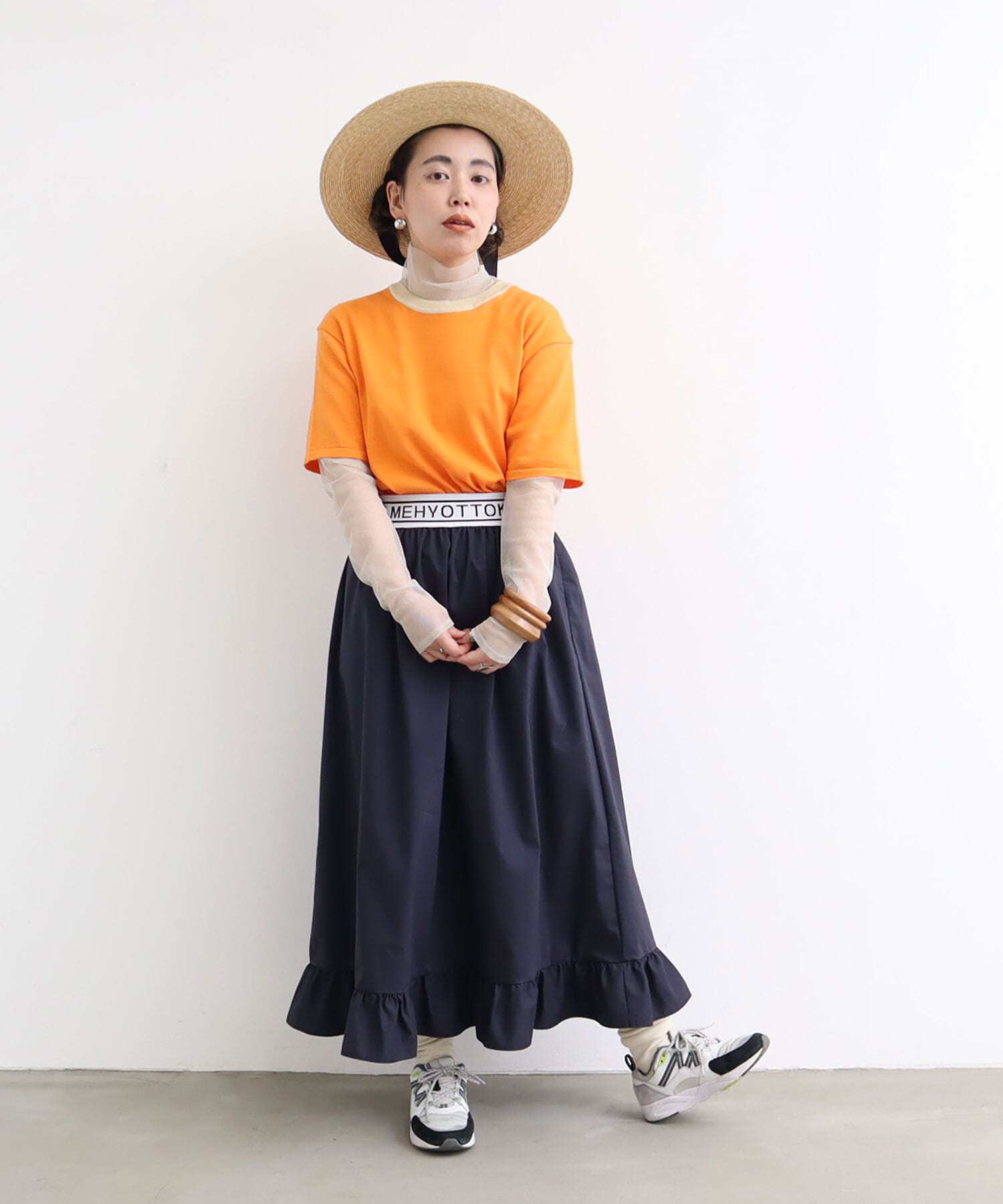 model:160cm 着用サイズ:1