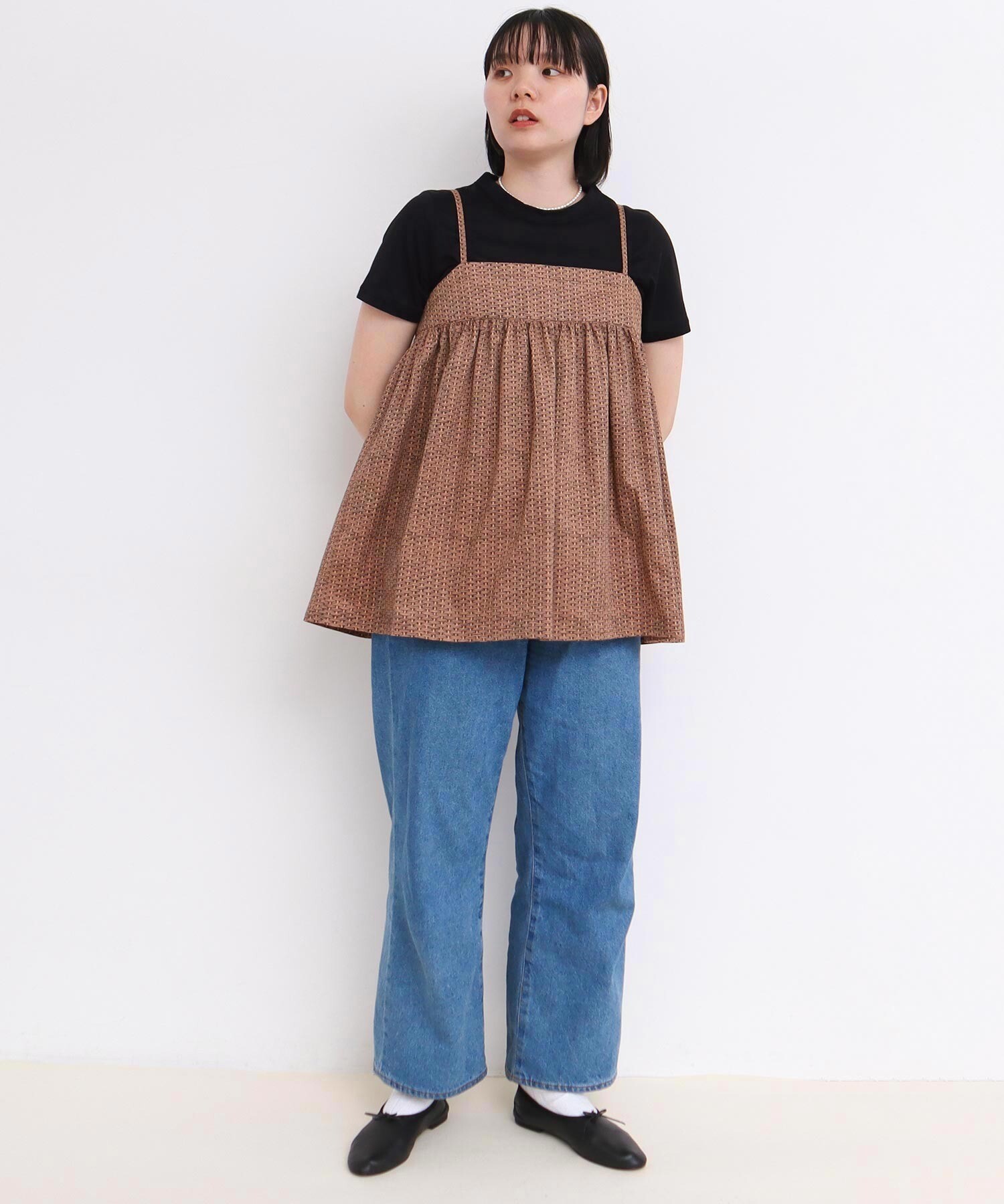 POM AMSTERDAM ポムアムステルダム シャツワンピース ブラウス