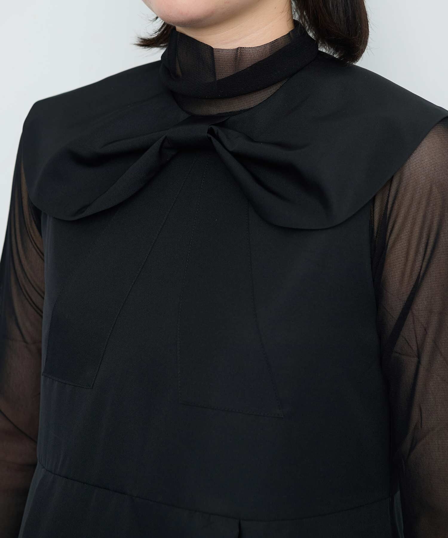 AMBIDEX Store BLACK RIBBON ワンピース(F クロ): l'atelier du