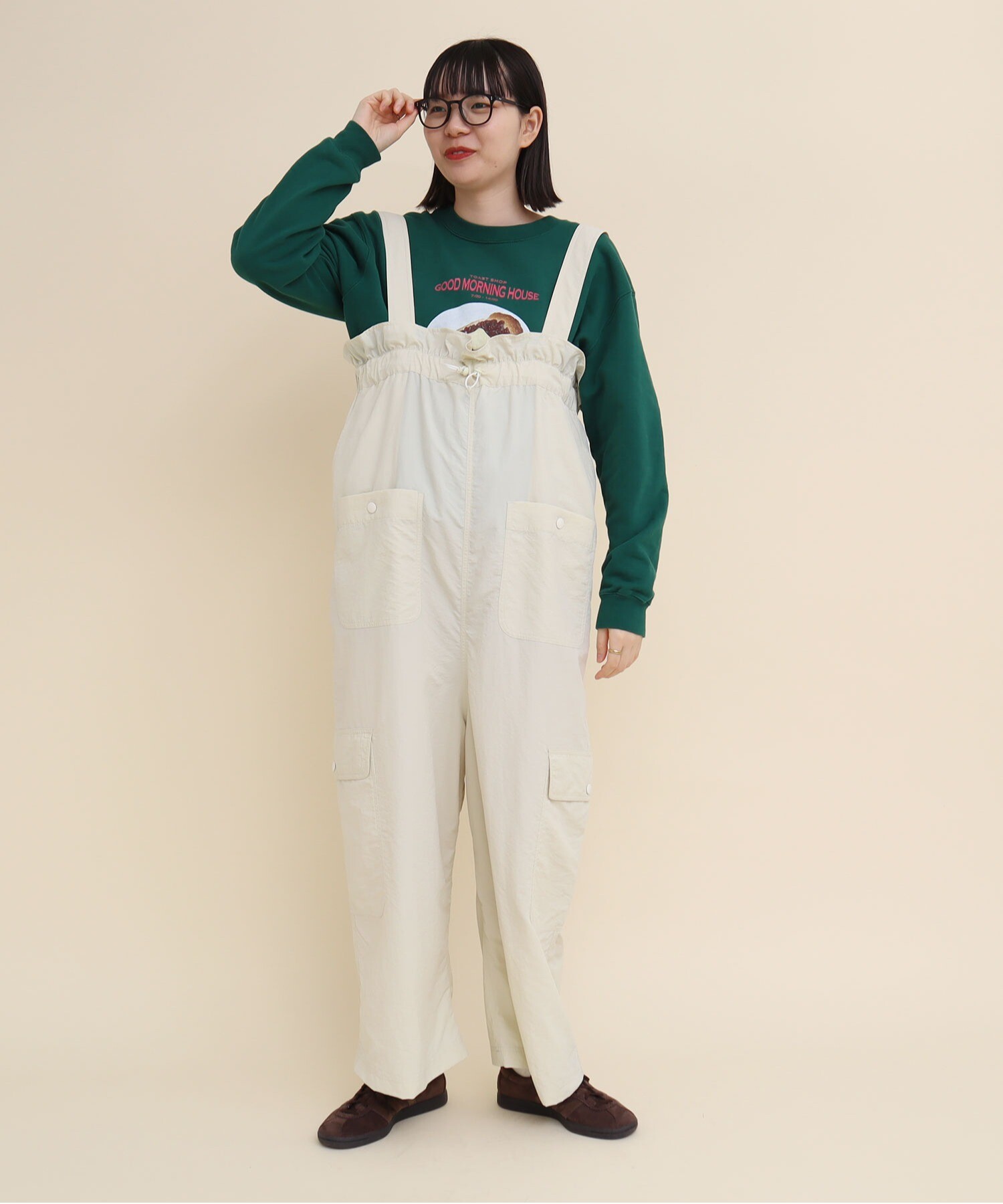 AMBIDEX Store ○NYLON pocket overall(F キナリ): l'atelier du savon