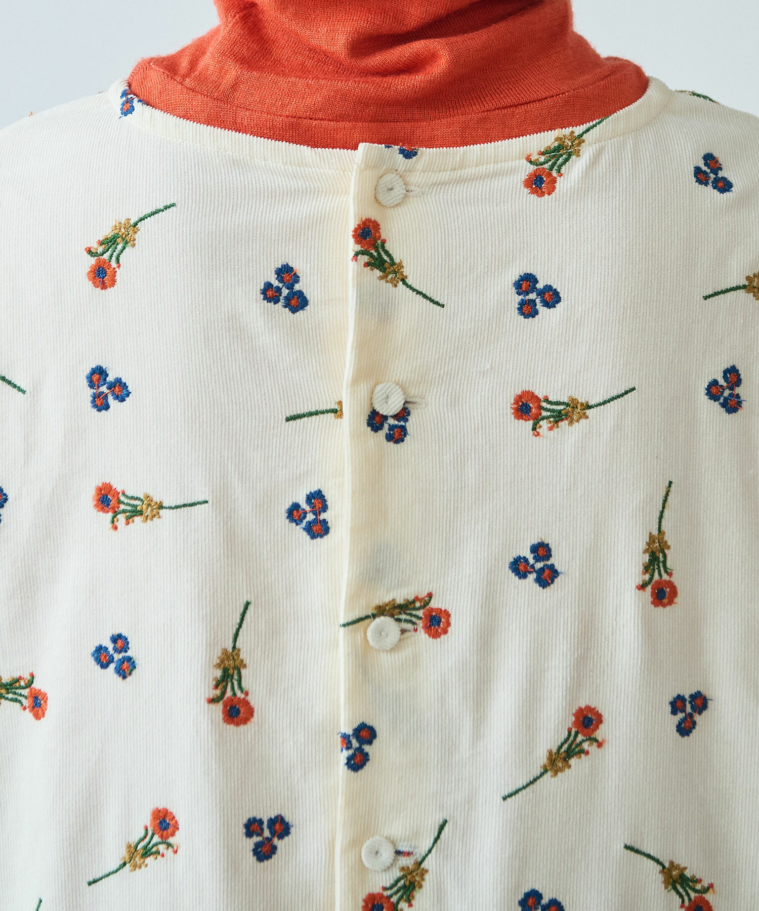 Hina工房様 AMBIDEX Store ○ シュウメイギク 刺繍 ワンピース(F クロ