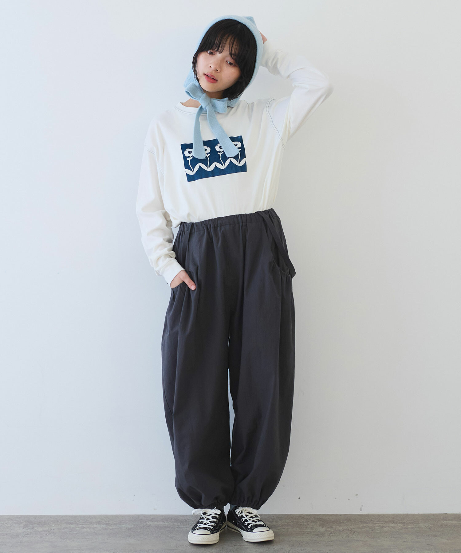 クードル　美品　ギャザーパンツ ギャザーパンツ（スラックス）｜COUDRE（クードル）の
