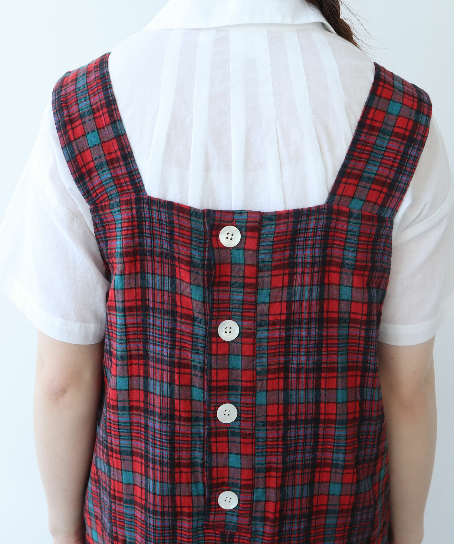 AMBIDEX Store △〇 サッカー タータンチェック サロペット(F