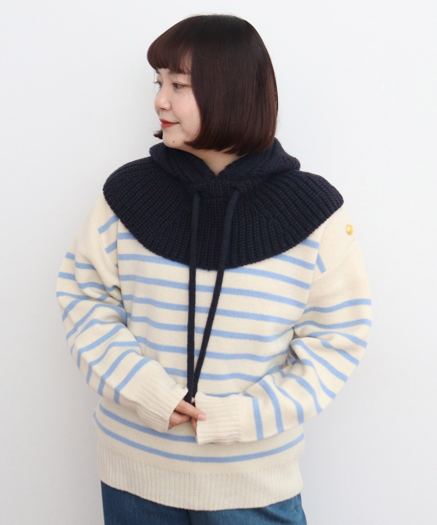 れむり様ご確認ページ AMBIDEX Store ○1/3Wool 透かし編み フード(F キナリ): CHILD WOMAN