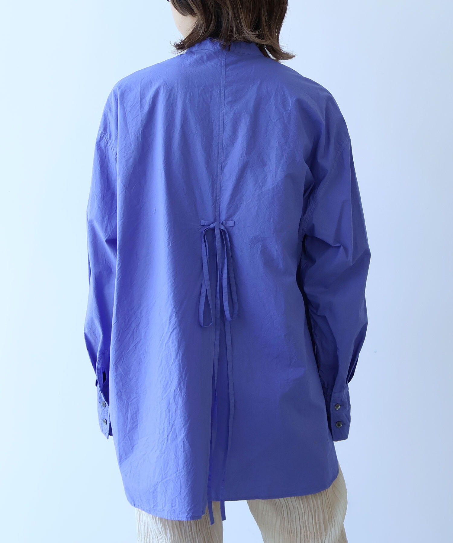 AMBIDEX Store ○コットンキャッチワッシャーmoe sleeves バック