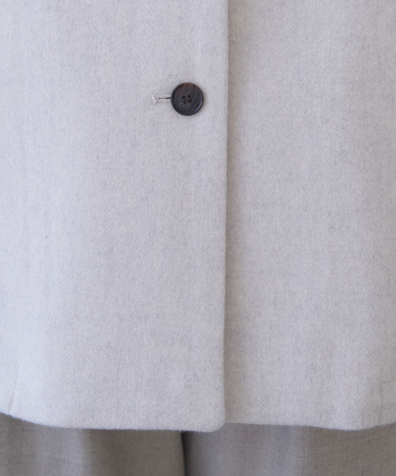 AMBIDEX Store W/super100 bottleneck drawstrings hem コート(F