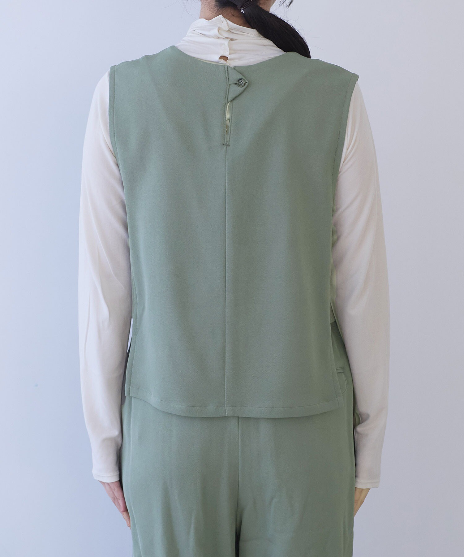 yuni ウールベスト AMBIDEX Store ○NEW ENGLAND ニットベスト(F グレー): yuni