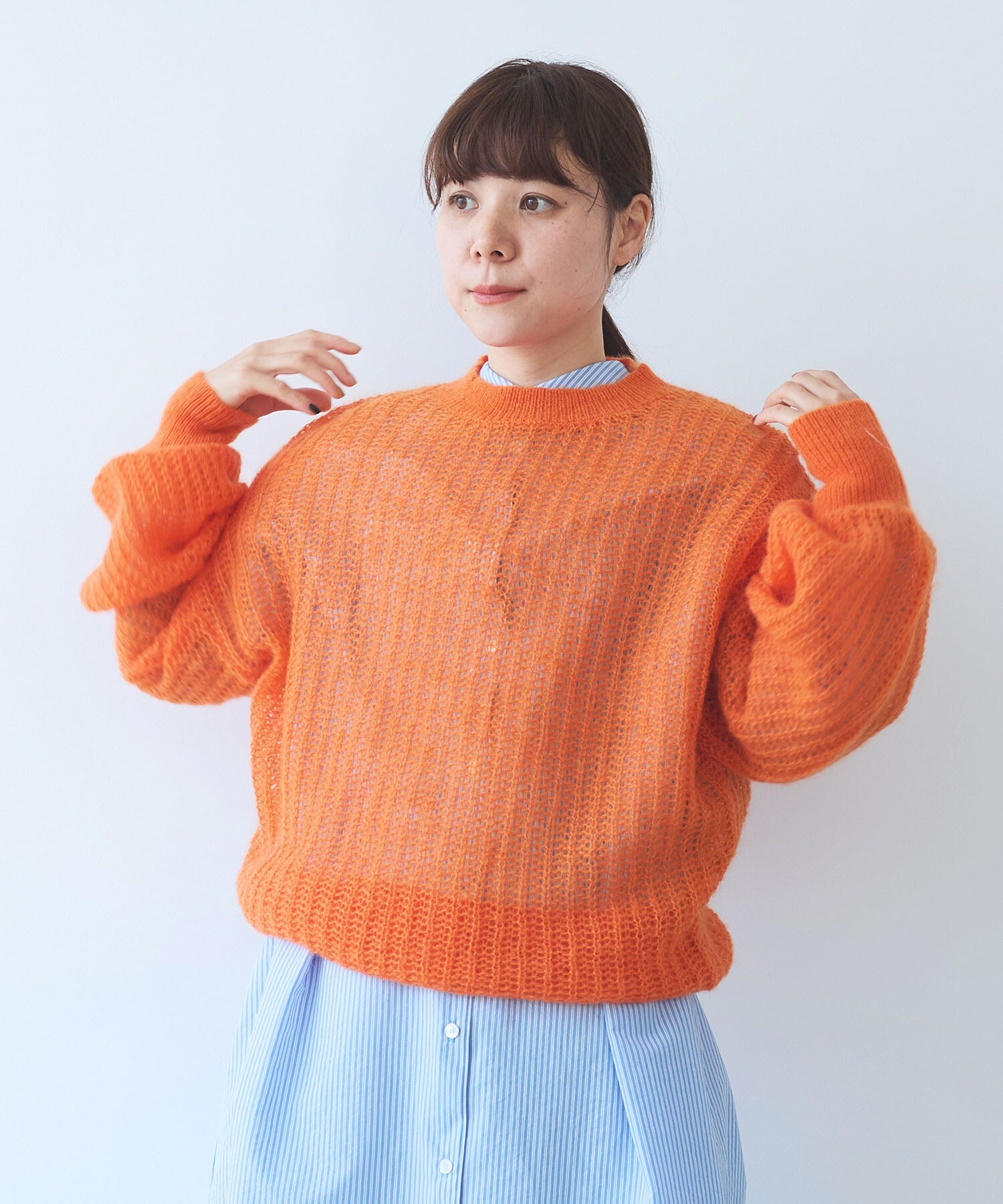 AMBIDEX Store 【予約販売】○ウール/mohair/ナイロン loose