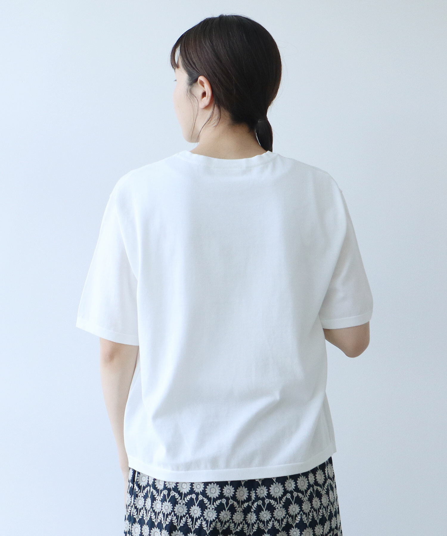 AMBIDEX Store クールポッター ニットTシャツ(F シロ): yuni