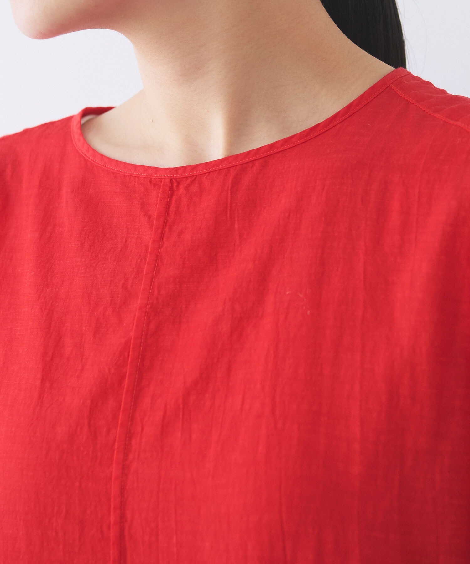 し様 AMBIDEX Store ○recycled cotton tuck ワンピース(F シロ): yuni