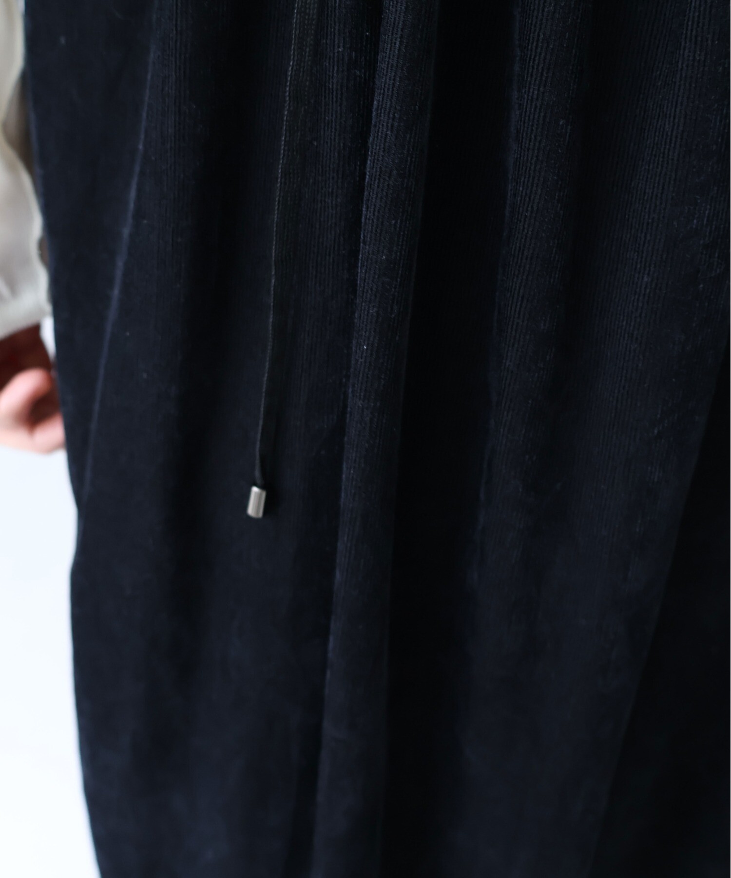 AMBIDEX Store ○シャンブレーコールビスチェワンピース(F シロ): yuni