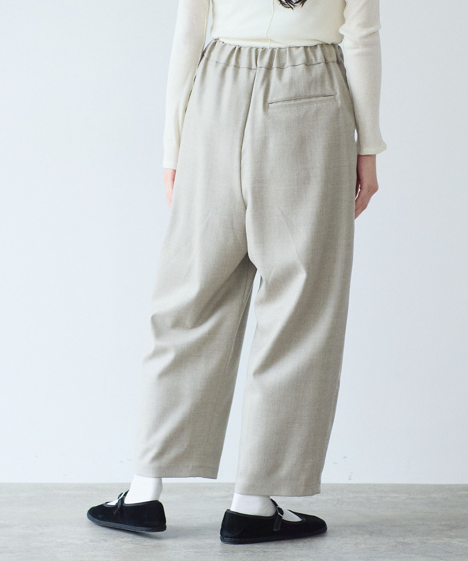 YUNI ページ AMBIDEX Store ○washable wool gum tack パンツ(F グレー): yuni