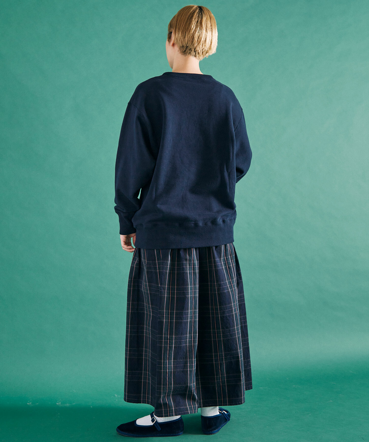 AMBIDEX Store △○30/8裏毛 pause ロゴ プルオーバー(F NAVY): FLAT-cic-HATENA