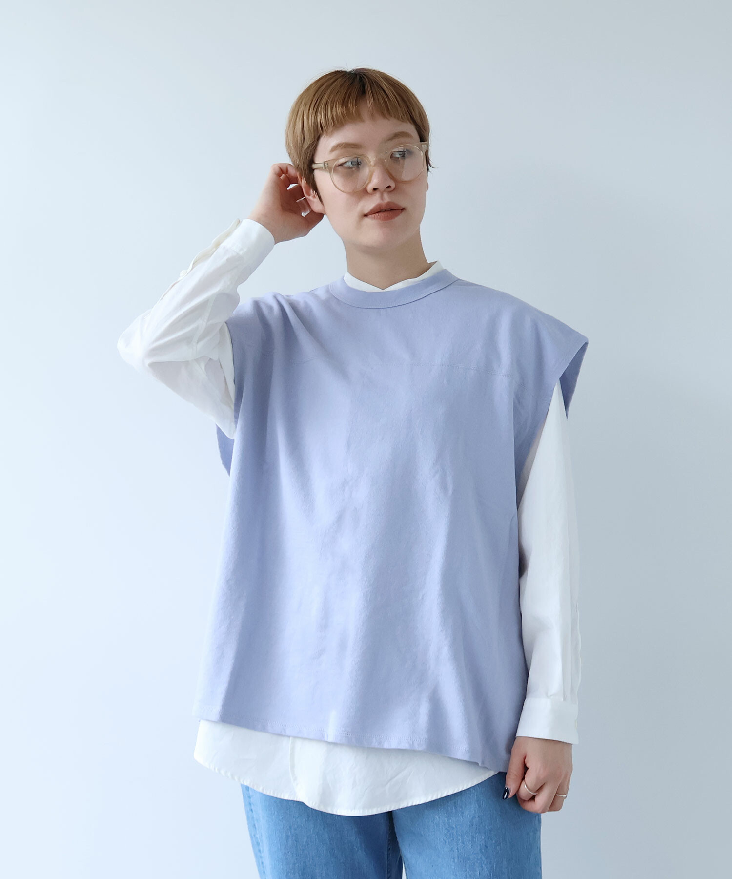 AMBIDEX Store high gauge inlay ベスト(F CHARCOAL): buoybuoy