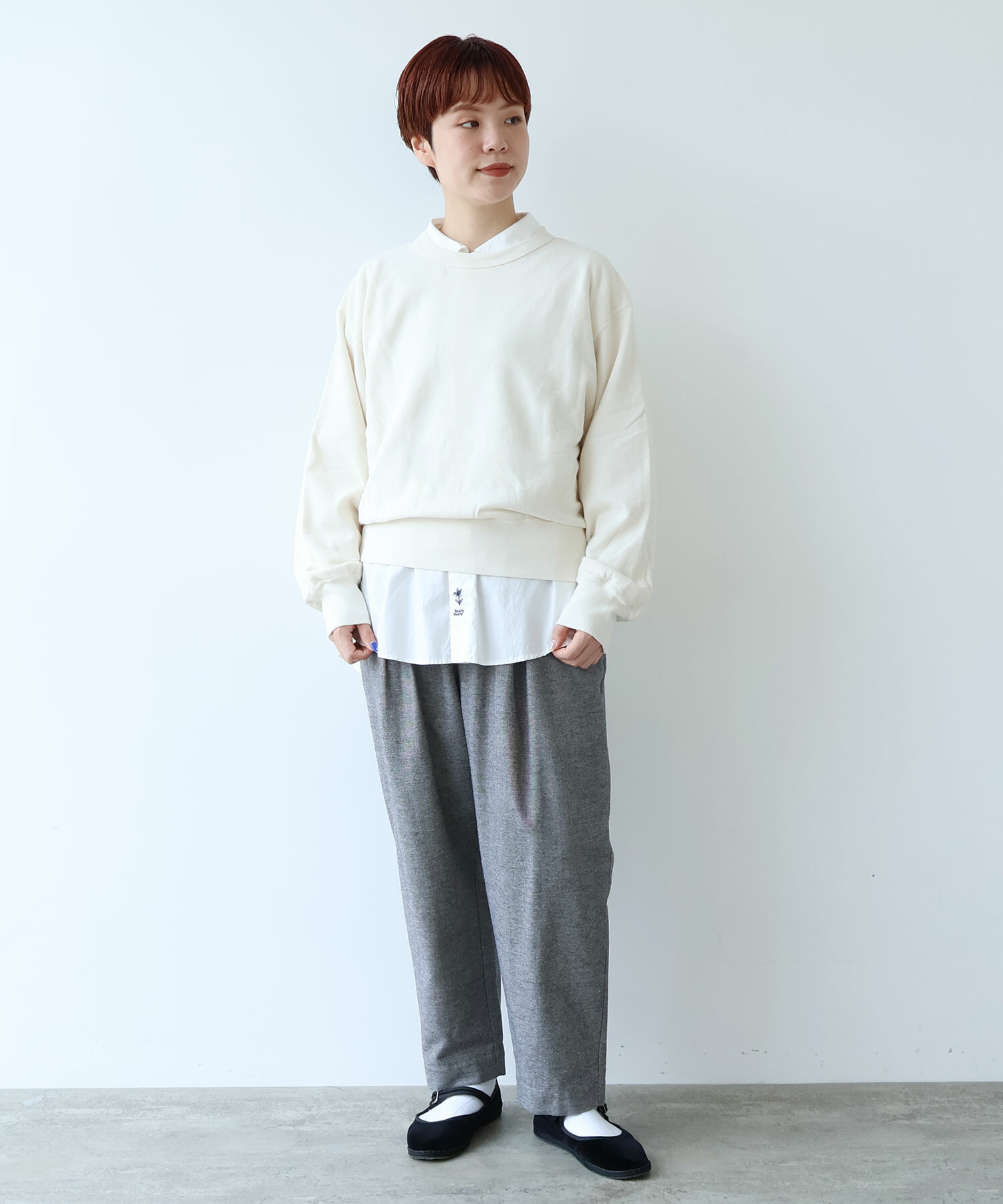 タカママ　オーダーページ AMBIDEX Store ○GV HIGH TWIST 裏毛 CREW プルオーバー(F LIGHT