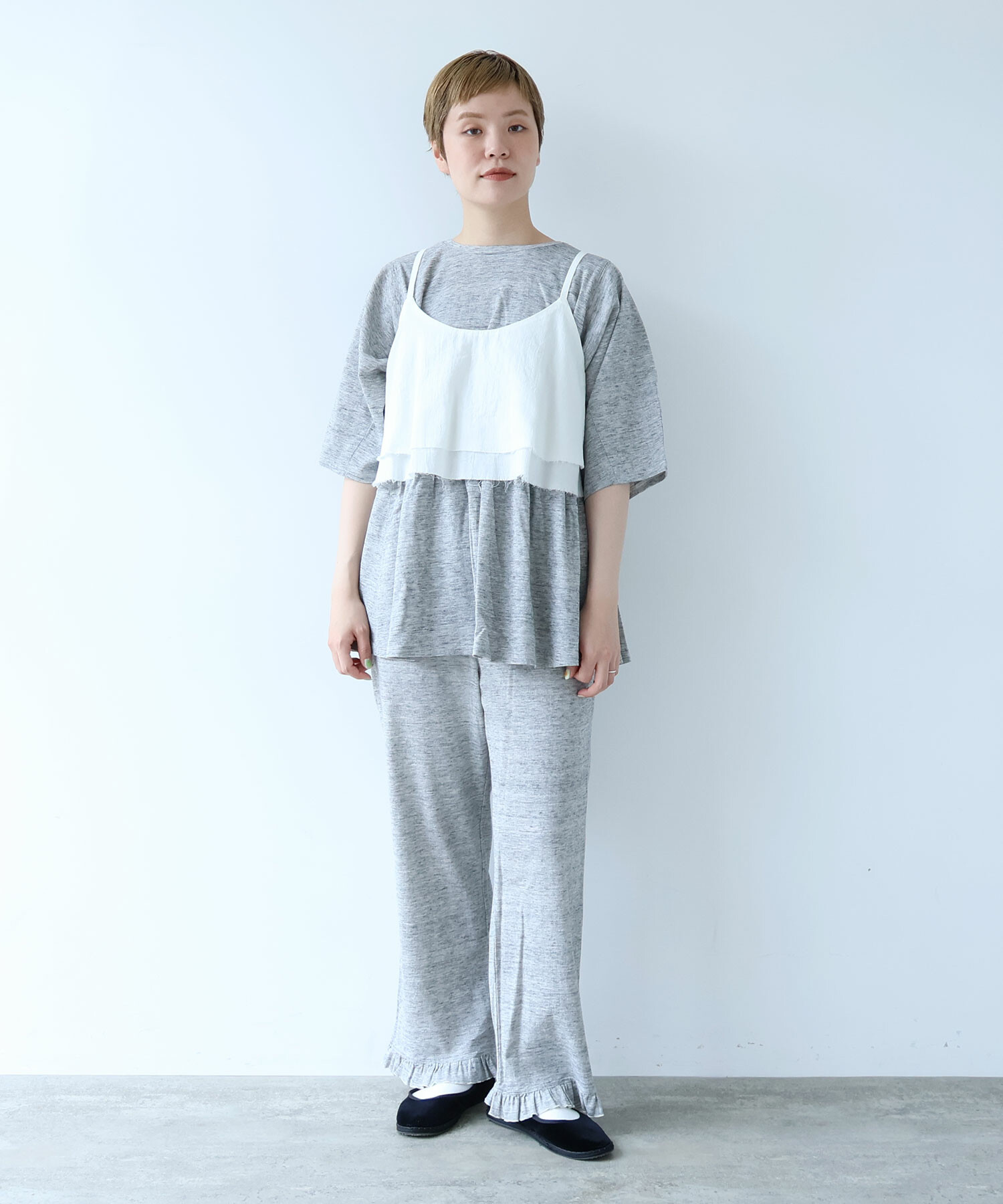AMBIDEX Store CHIJIMI DOLMAN プルオーバー(F CREAM): buoybuoy