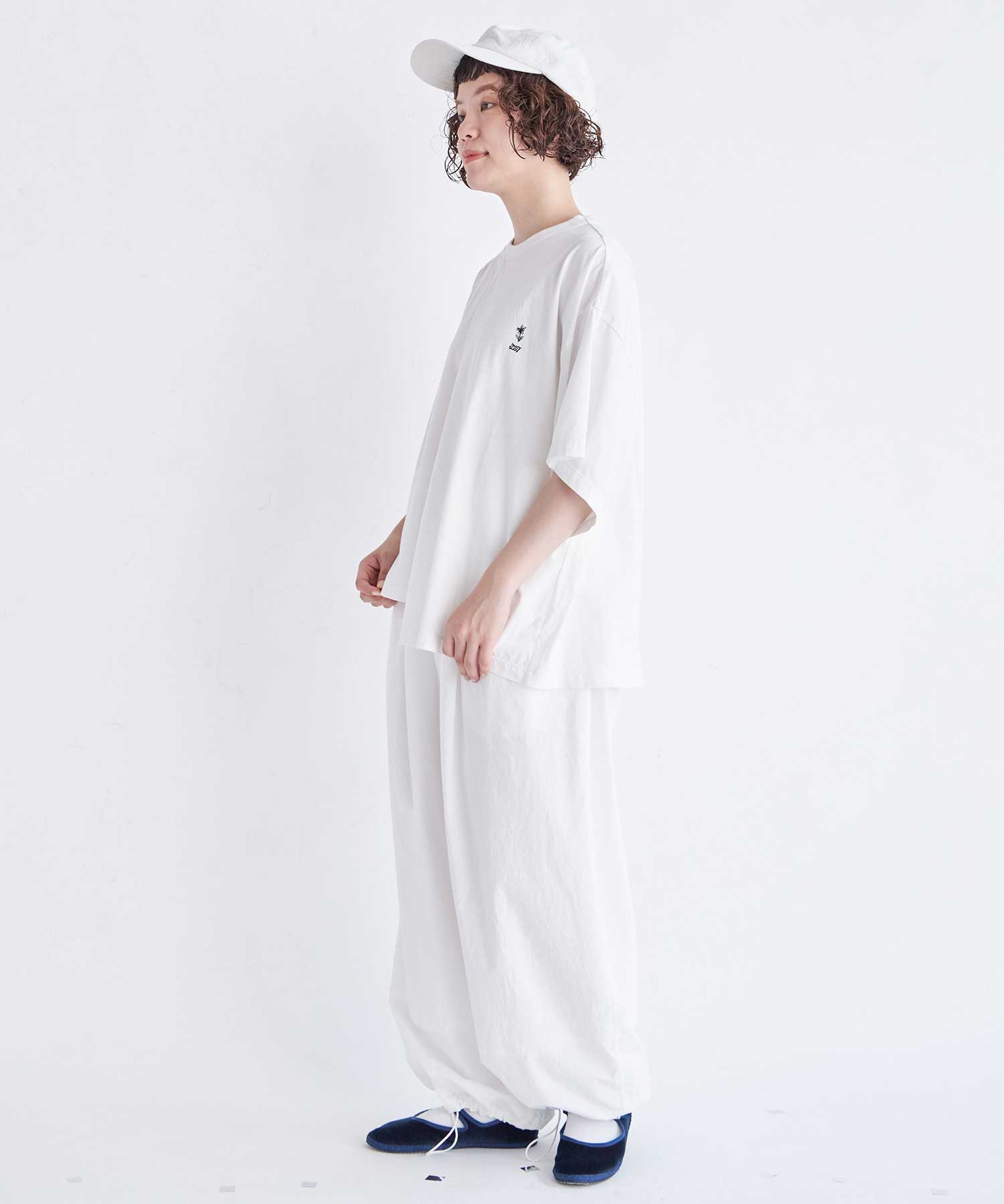 AMBIDEX Store △○ORGANIC LIP-STOP parachute パンツ(F BLACK