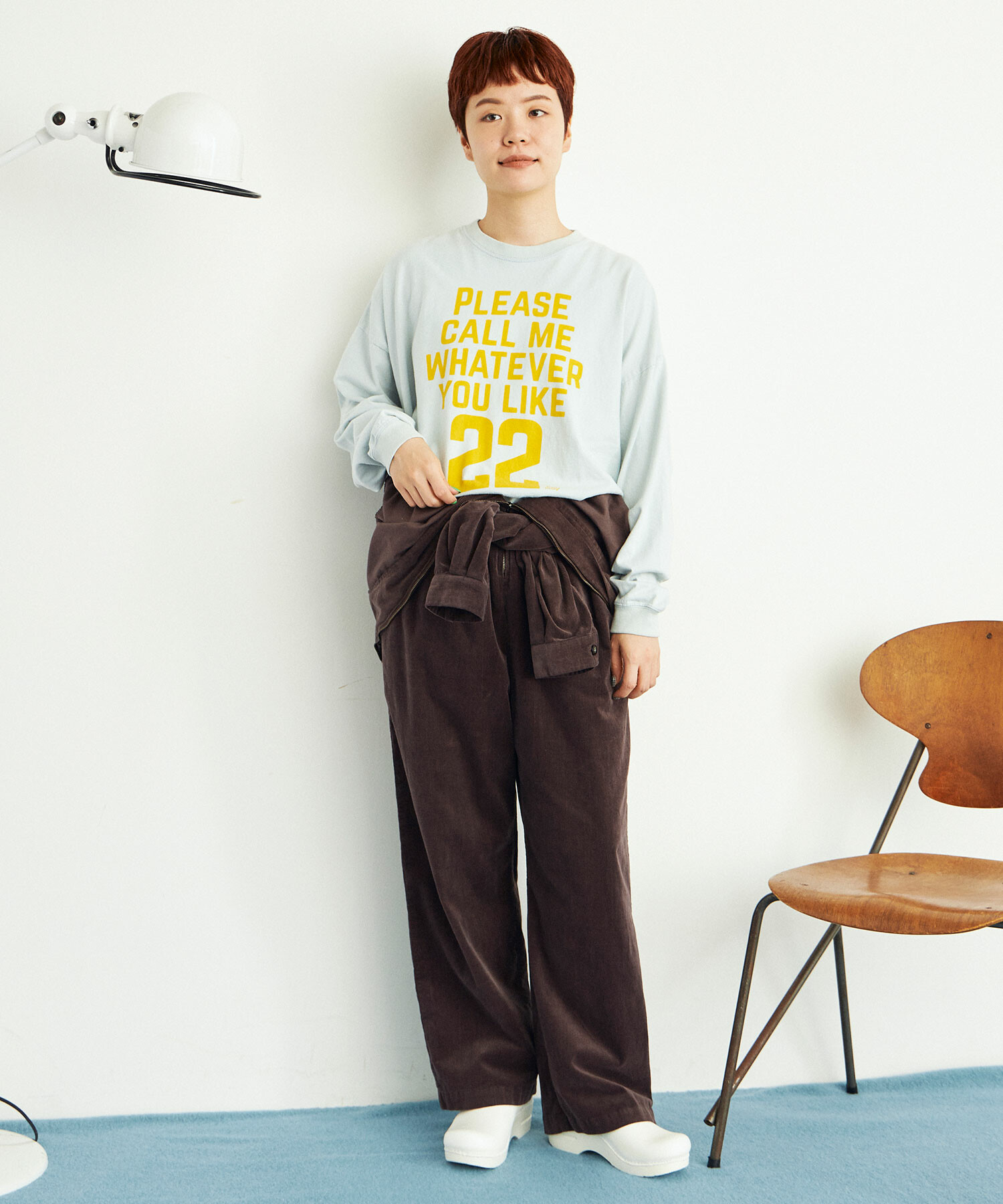 AMBIDEX Store ○スラブ別珍 製品染 ジャンプスーツ(F COFFEE): buoybuoy