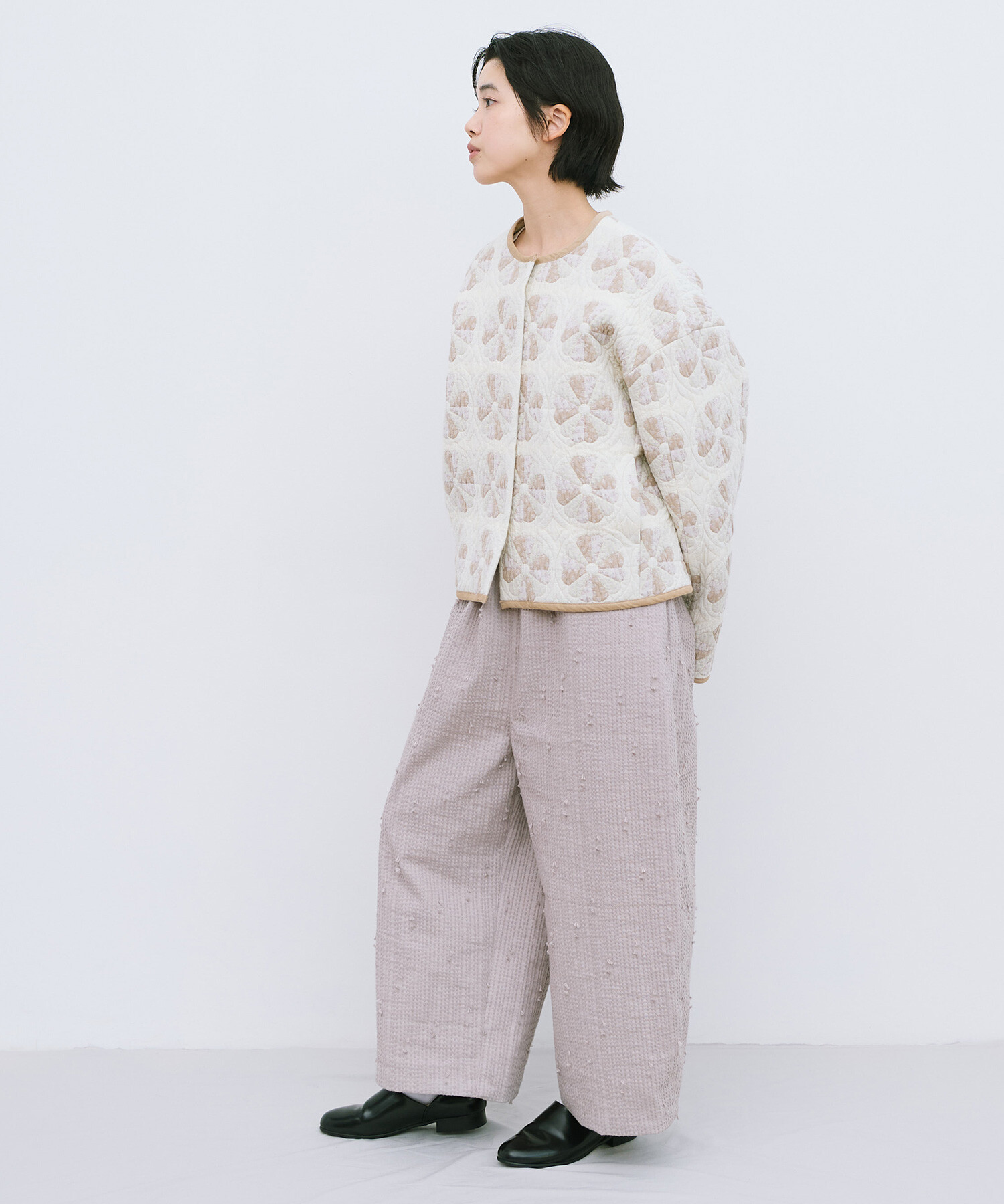 AMBIDEX Store 【予約販売】patchwork quilt jacquard ジャケット(F