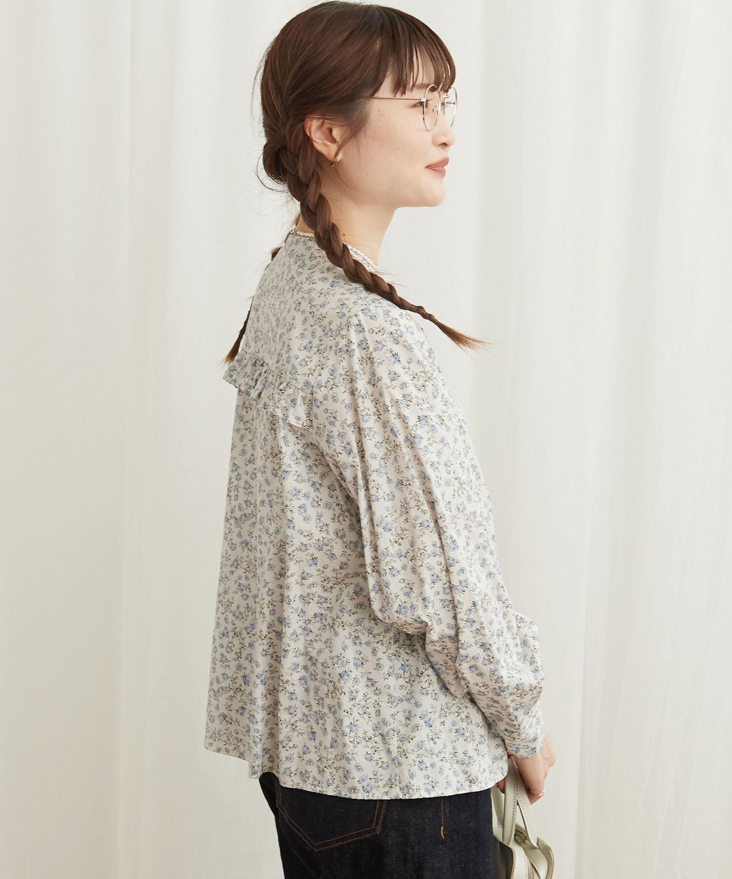 AMBIDEX Store ○Hannah blouse(F パープル): l'atelier du savon