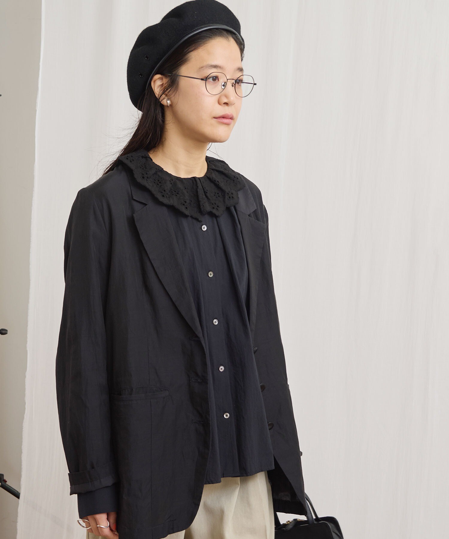 AMBIDEX Store 〇Ann blouse(F クロ): l'atelier du savon