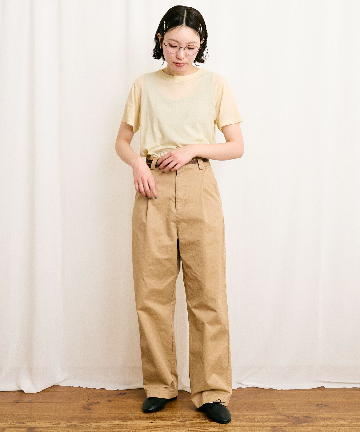 AMBIDEX Store △〇mousse short sleeve(F イエロー): l'atelier du savon