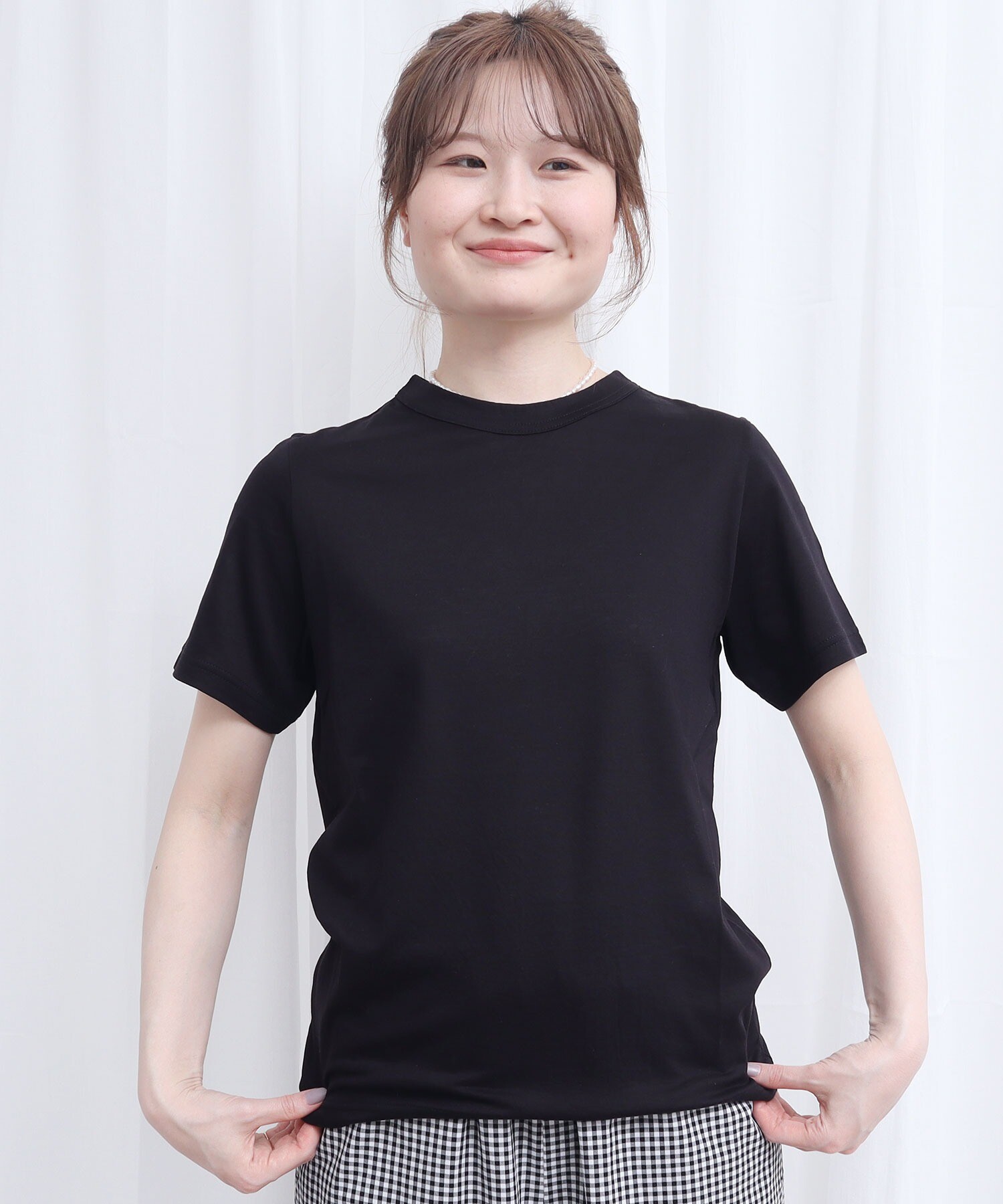 AMBIDEX Store simple smooth short sleeve(F シロ): l'atelier