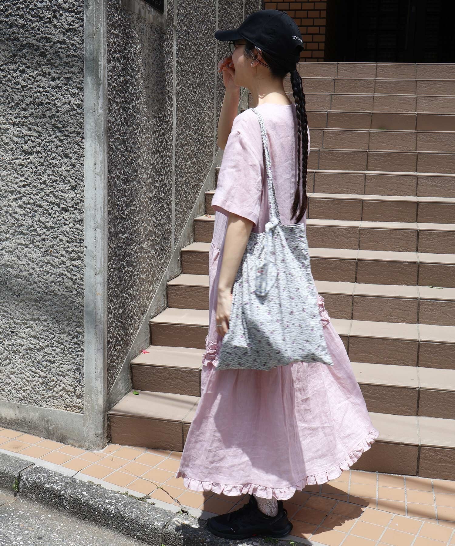 AMBIDEX Store daily LINEN dress(F ピンク): l'atelier du savon