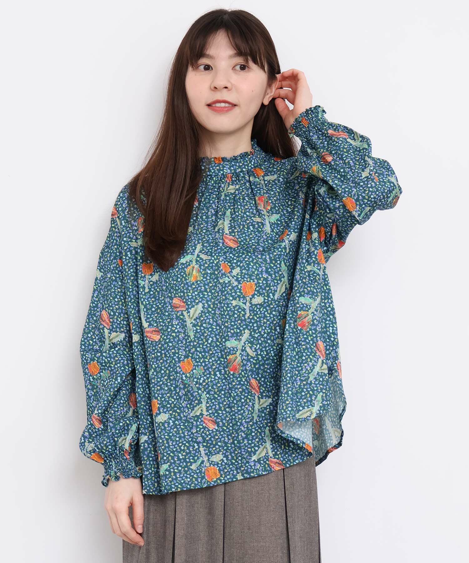 ☆新品☆l'atelier du savon サファリブラウス l'atelier du savon | clever elephant