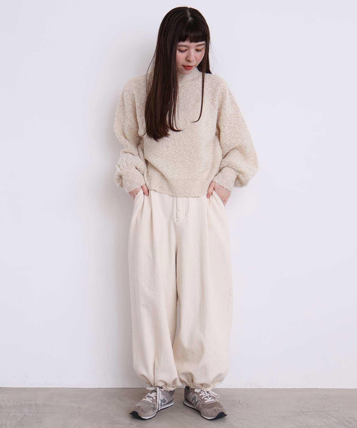 AMBIDEX Store ○たゆたゆデニムパンツ(F クロ): l'atelier du savon