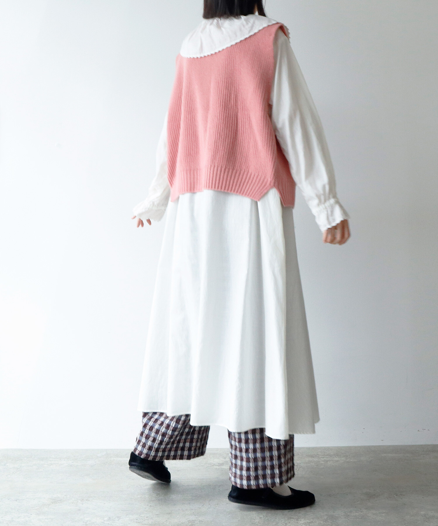 AMBIDEX Store ○CHESS ホールガーメント 片畦2wayベスト(F ベージュ