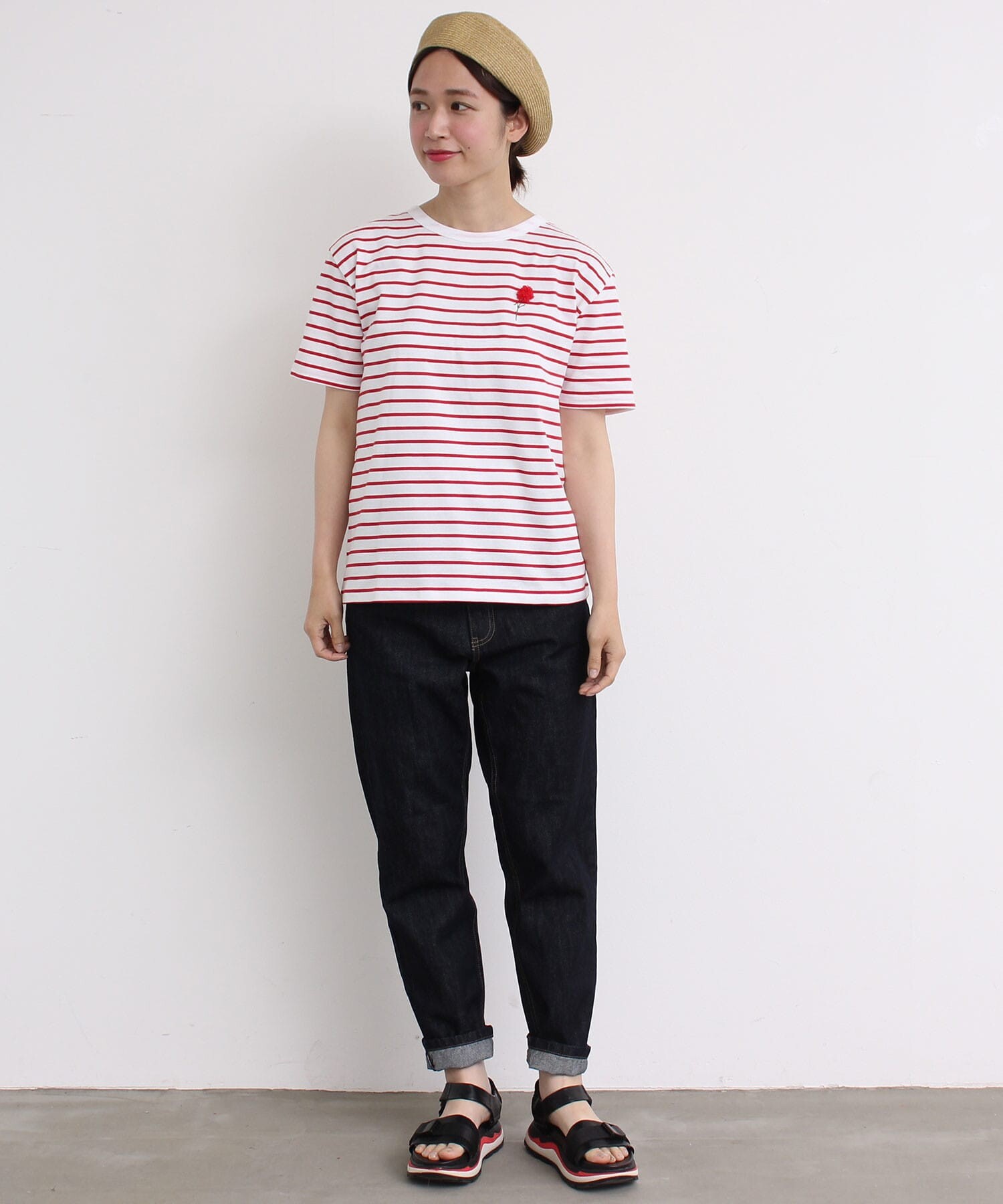 model:160cm 着用サイズ:0