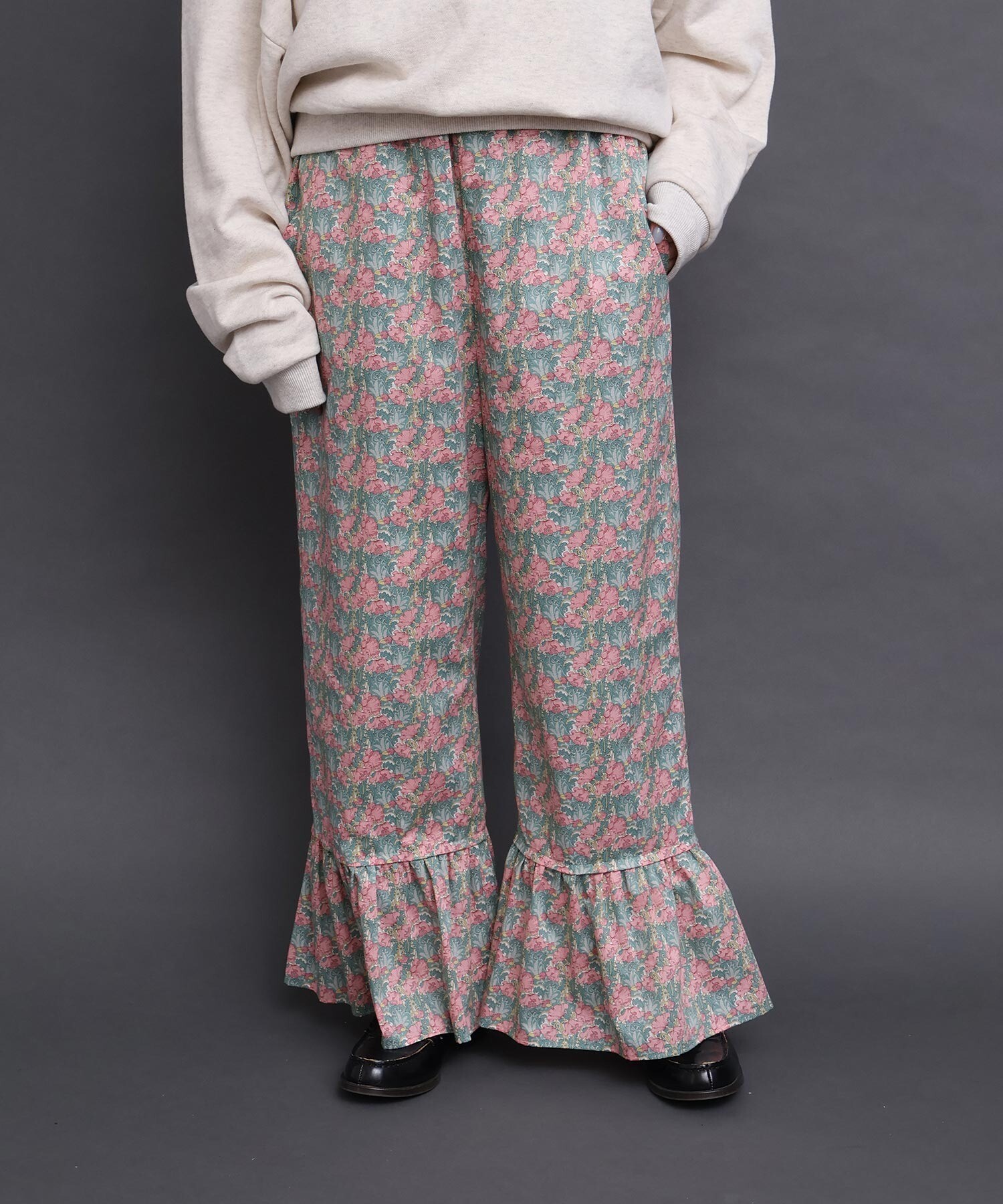 AMBIDEX Store Liberty frill パンツ(F オレンジ): l'atelier du savon