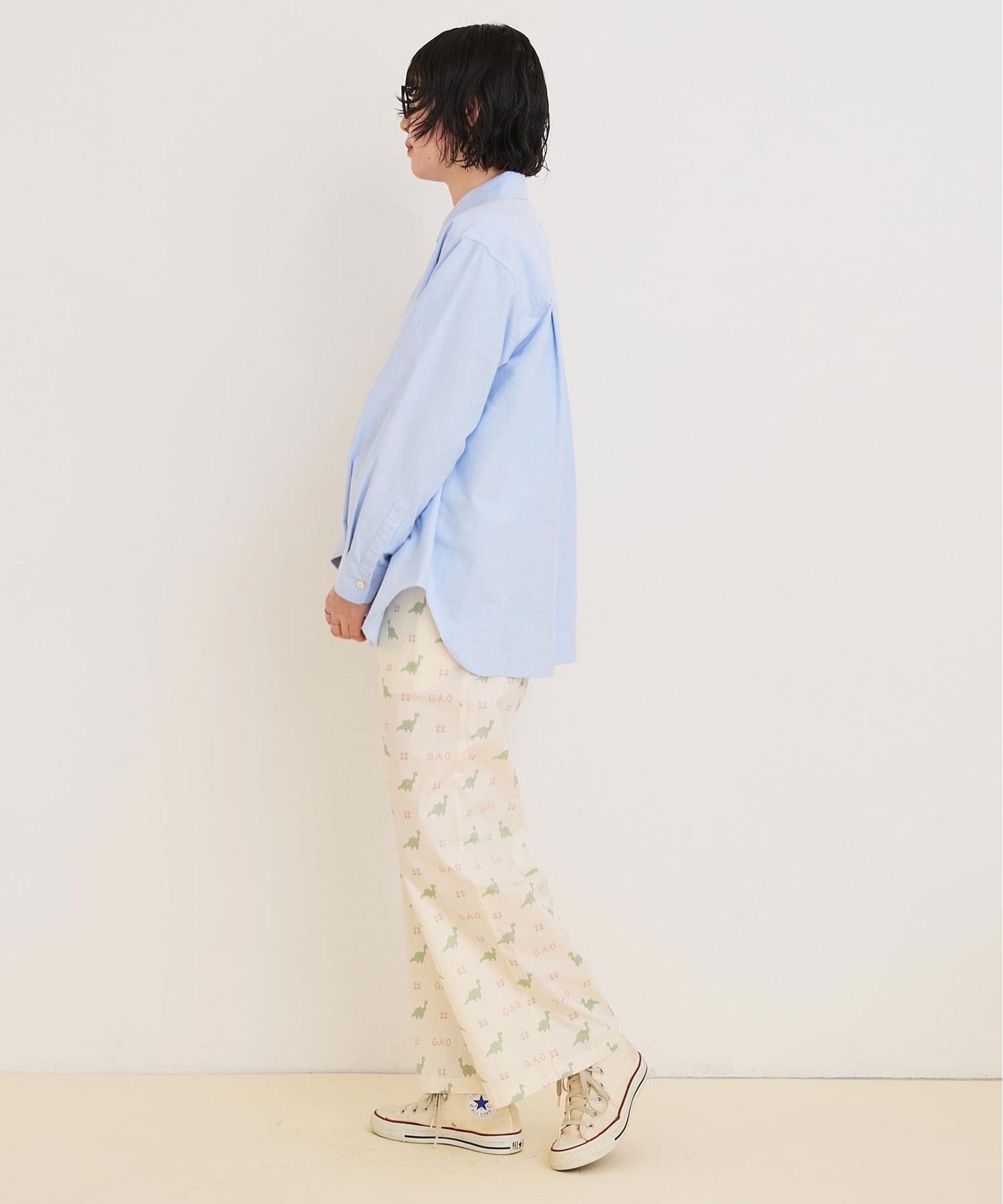 suadeo(スアデオ)の【M・fil】コラボ 洗えるアンクル丈パンツ