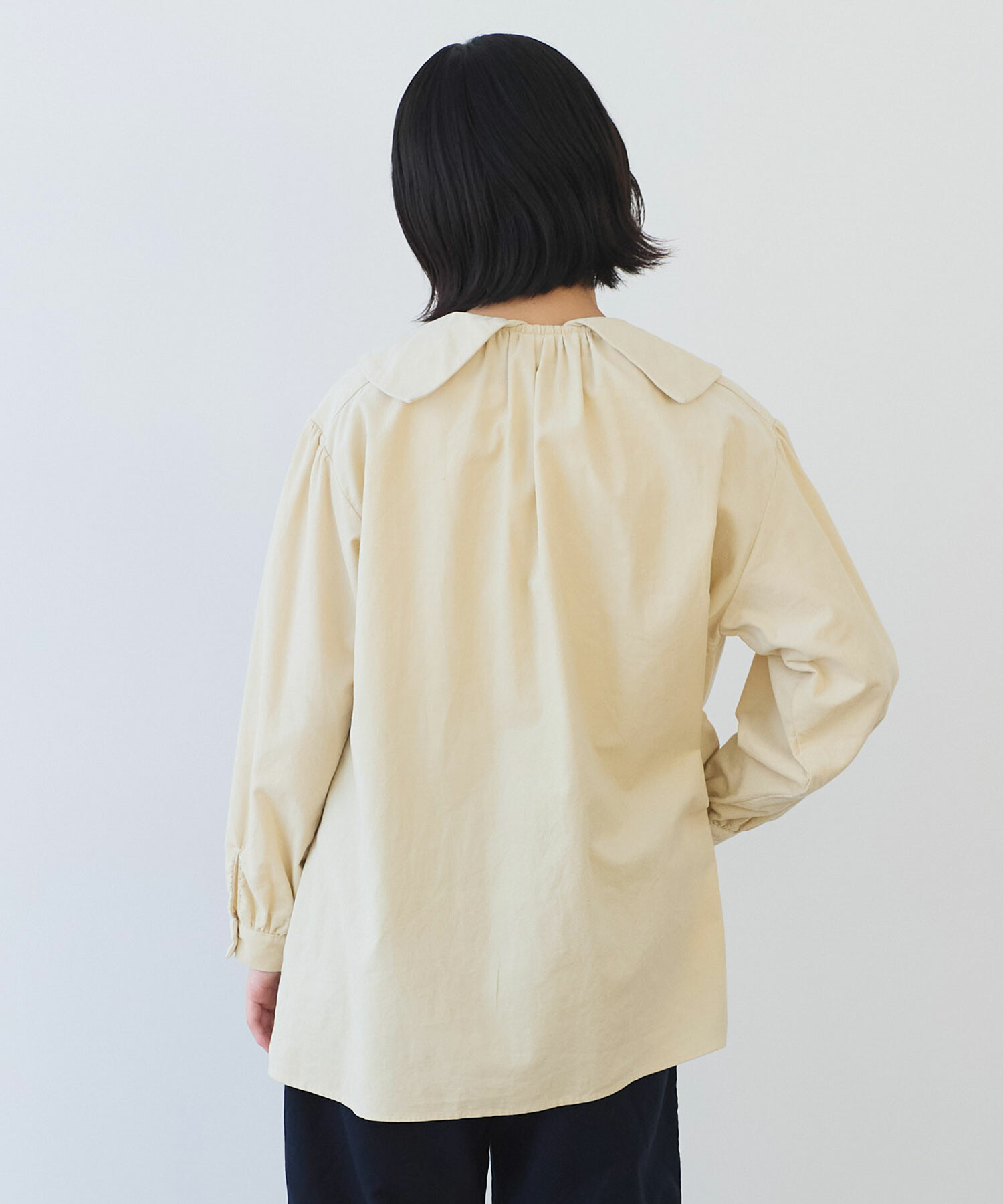 bulle de savon ビュルデサボン シャツコールブラウス 03-01-BL-003-24-2 bulle de savon ビュルデサボン シャツコールブラウス 03-01-BL