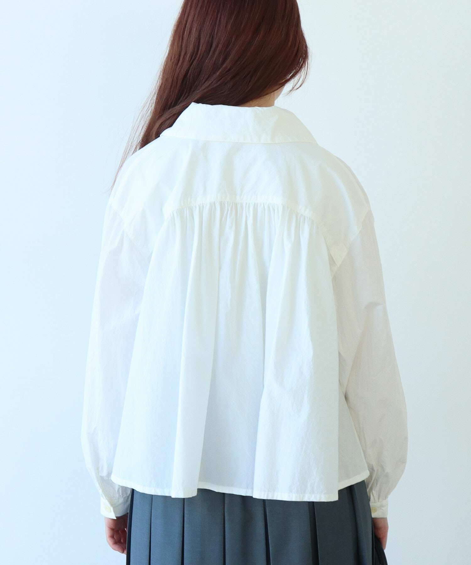 ブラウス　黒 ナローリボンスキッパーブラウス | NATURAL BEAUTY BASIC