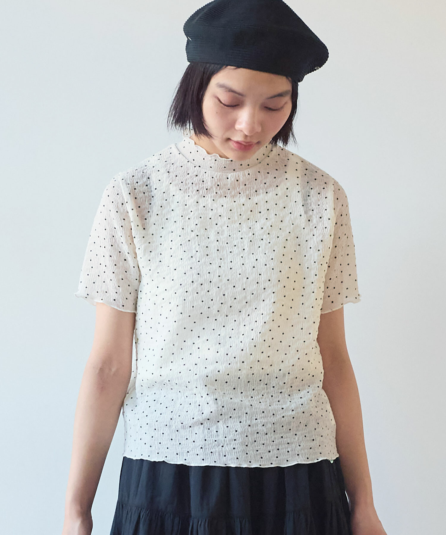 tシャツ syuwasyuwa　ハイネックPO レディース △syuwasyuwa ハイネックPO（Tシャツ/カットソー）｜bulle de