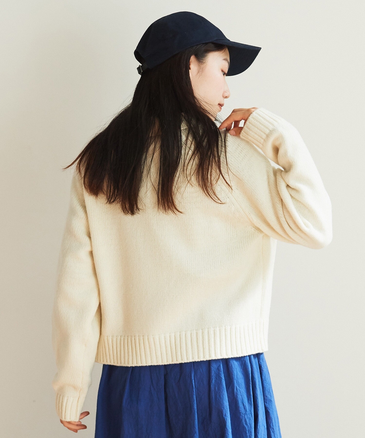 AMBIDEX Store ○NEW ENGLAND Knit ブルゾン(F コン): bulle de savon