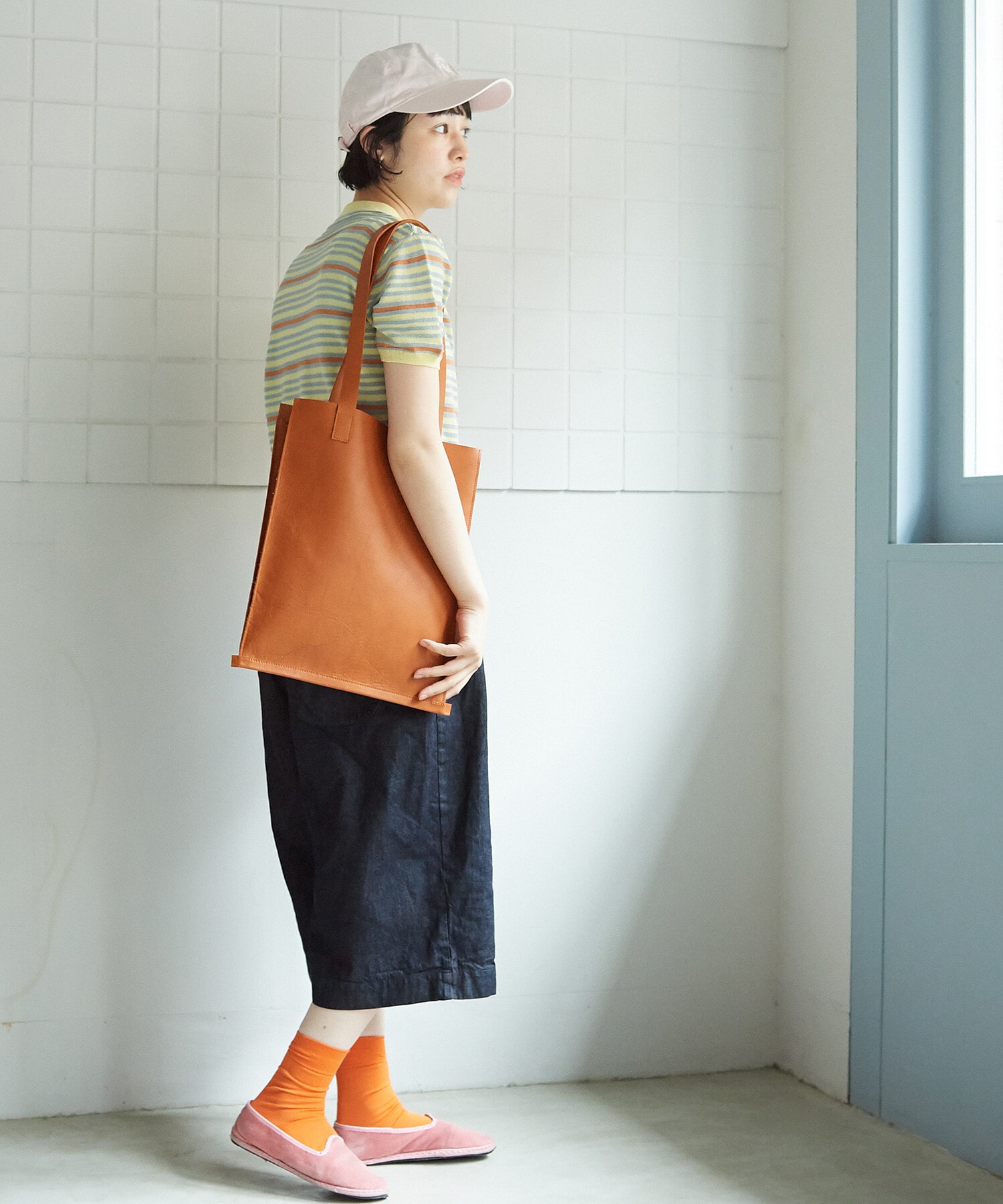 AMBIDEX Store ○leather tote bag(F クロ): bulle de savon